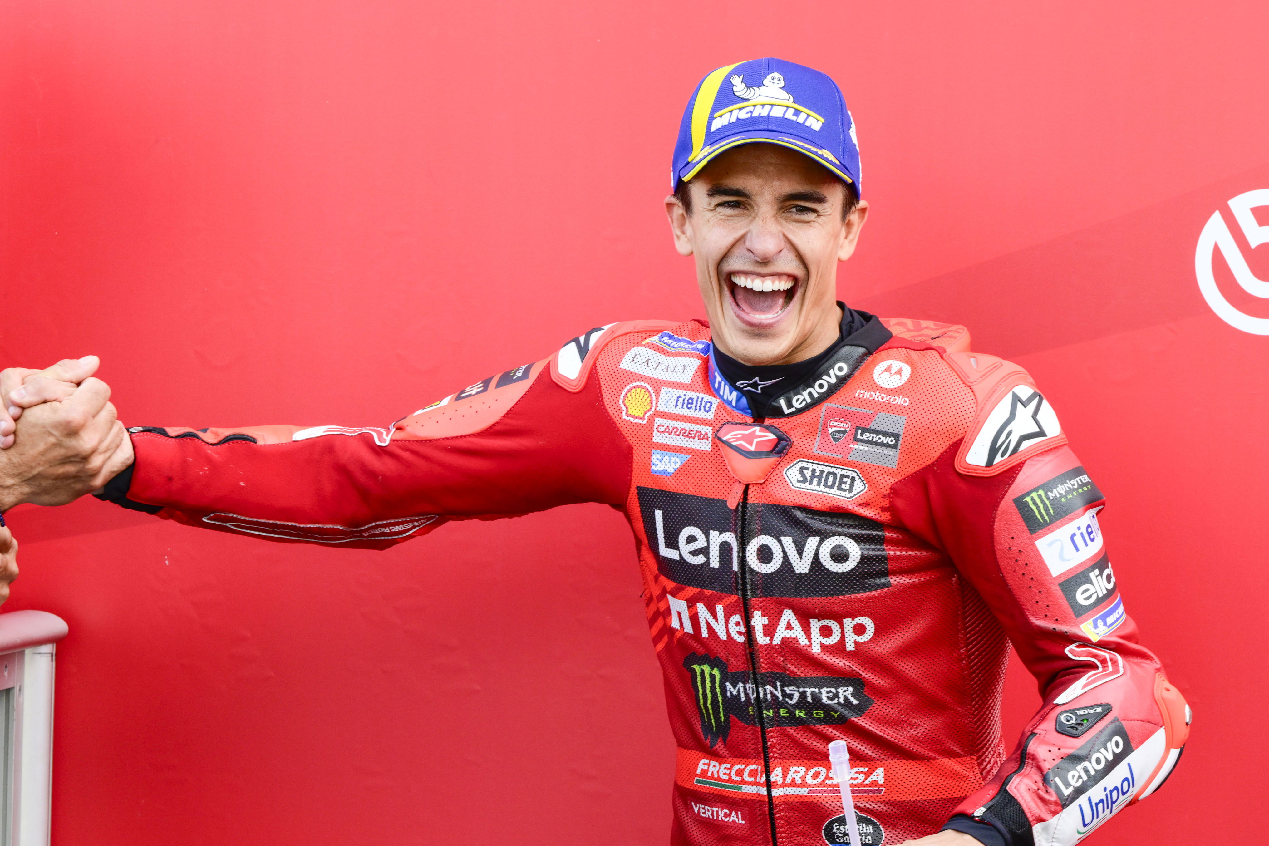 2025 Italian MotoGP: Marc Marquez wins sprint thriller despite start issue