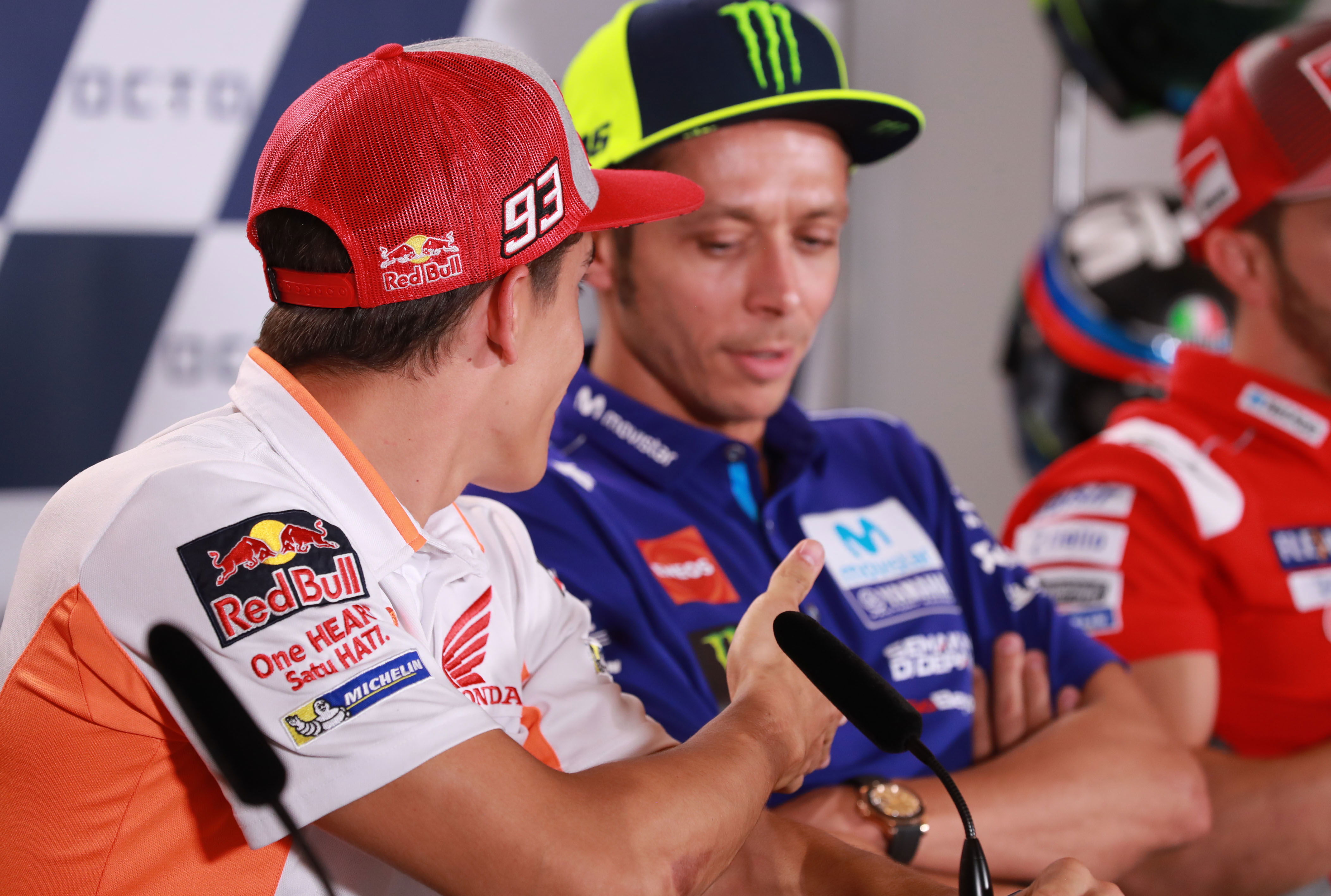 Ducati MotoGP boss urges Marc Marquez, Valentino Rossi “to shake hands” and move on