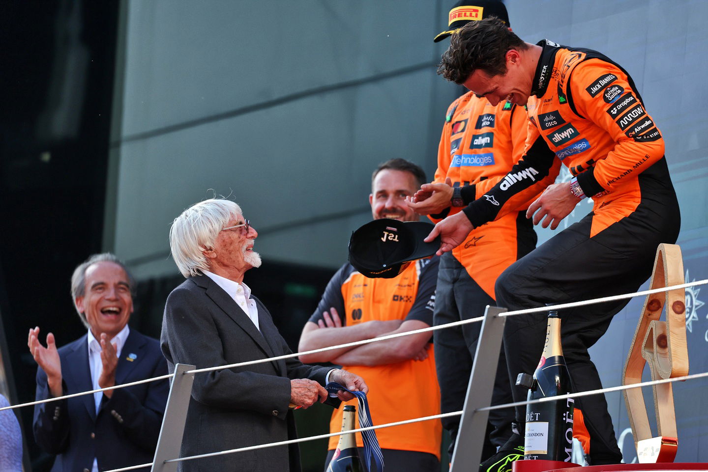 Bernie Ecclestone did something for the very first time at F1 Austrian Grand Prix