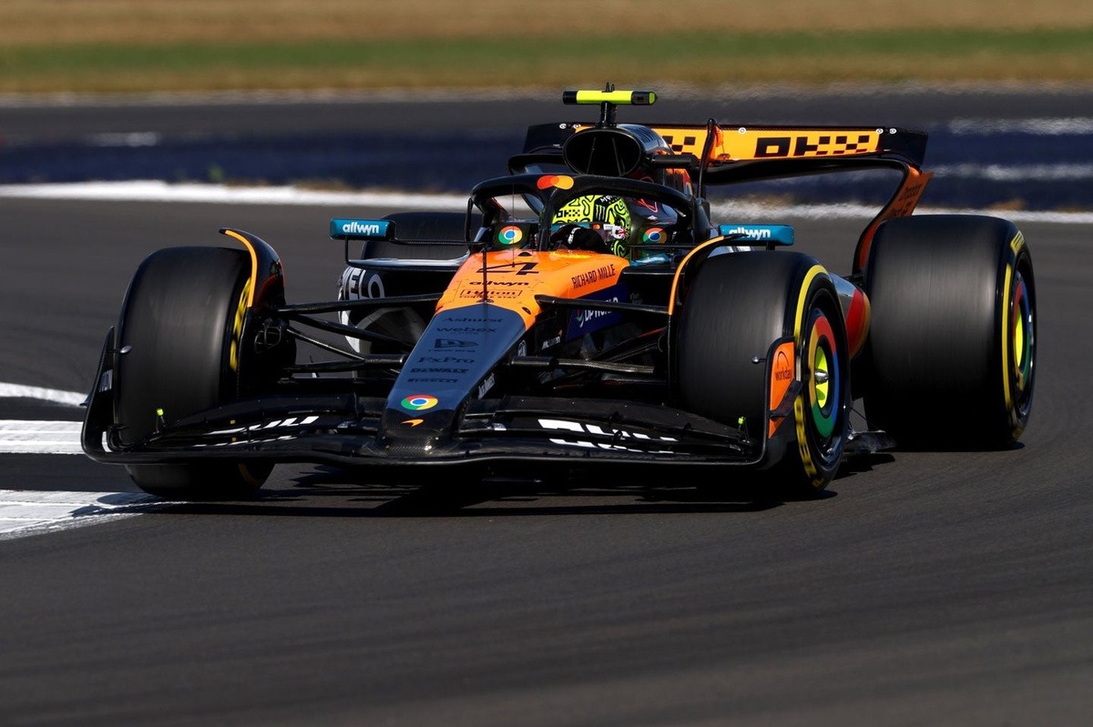 2025 Britanya Yarış 2. antrenman seansı: Norris lider, Ferrari 2-3!