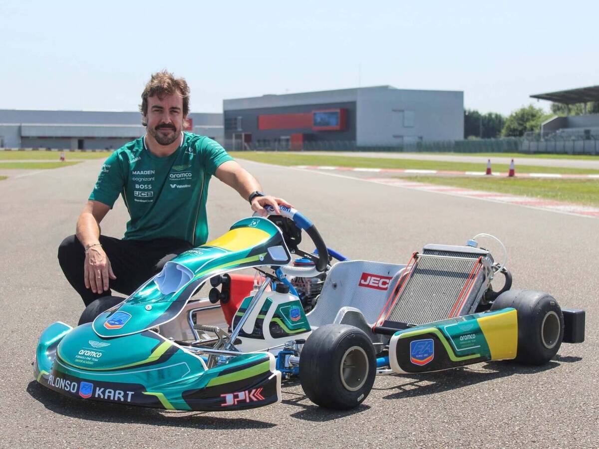 Alonso-Kart-Team wird Talentschmiede für die Aston Martin Driver Academy