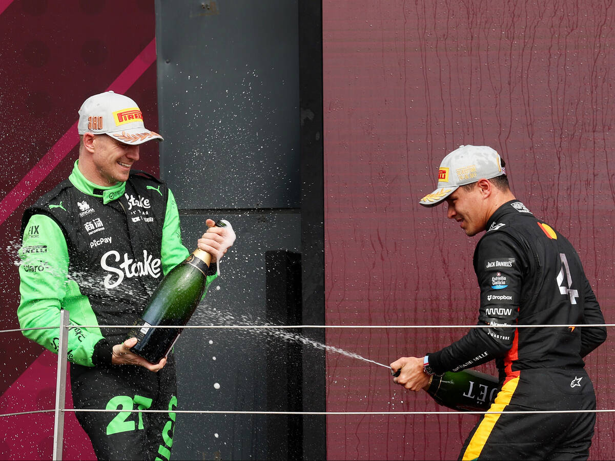 Erstes Hülkenberg-Podium: Fans empört über Verhalten der McLaren-Fahrer
