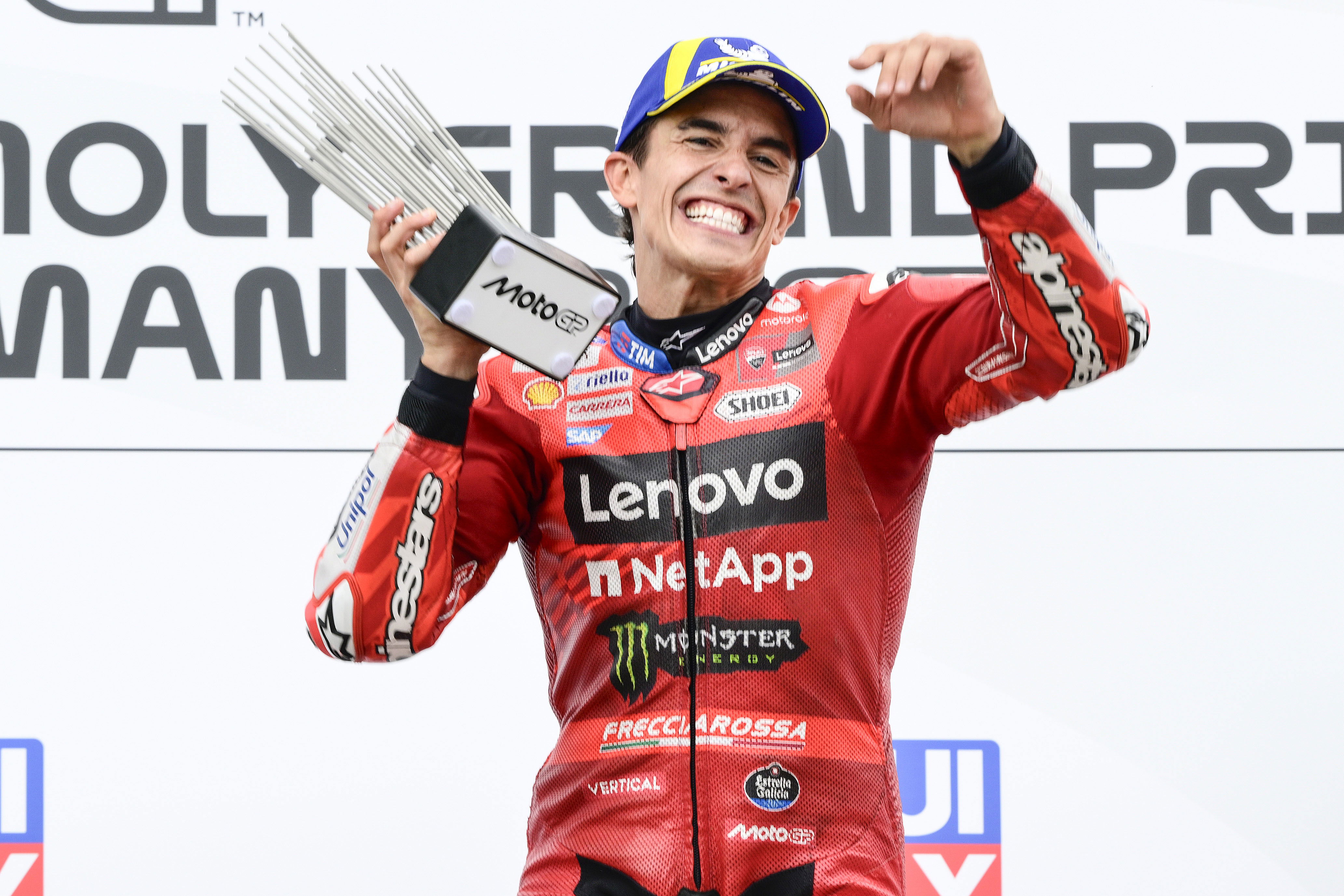 Marc Marquez explains how he avoided German MotoGP crash: “I saw the marks on the next lap”