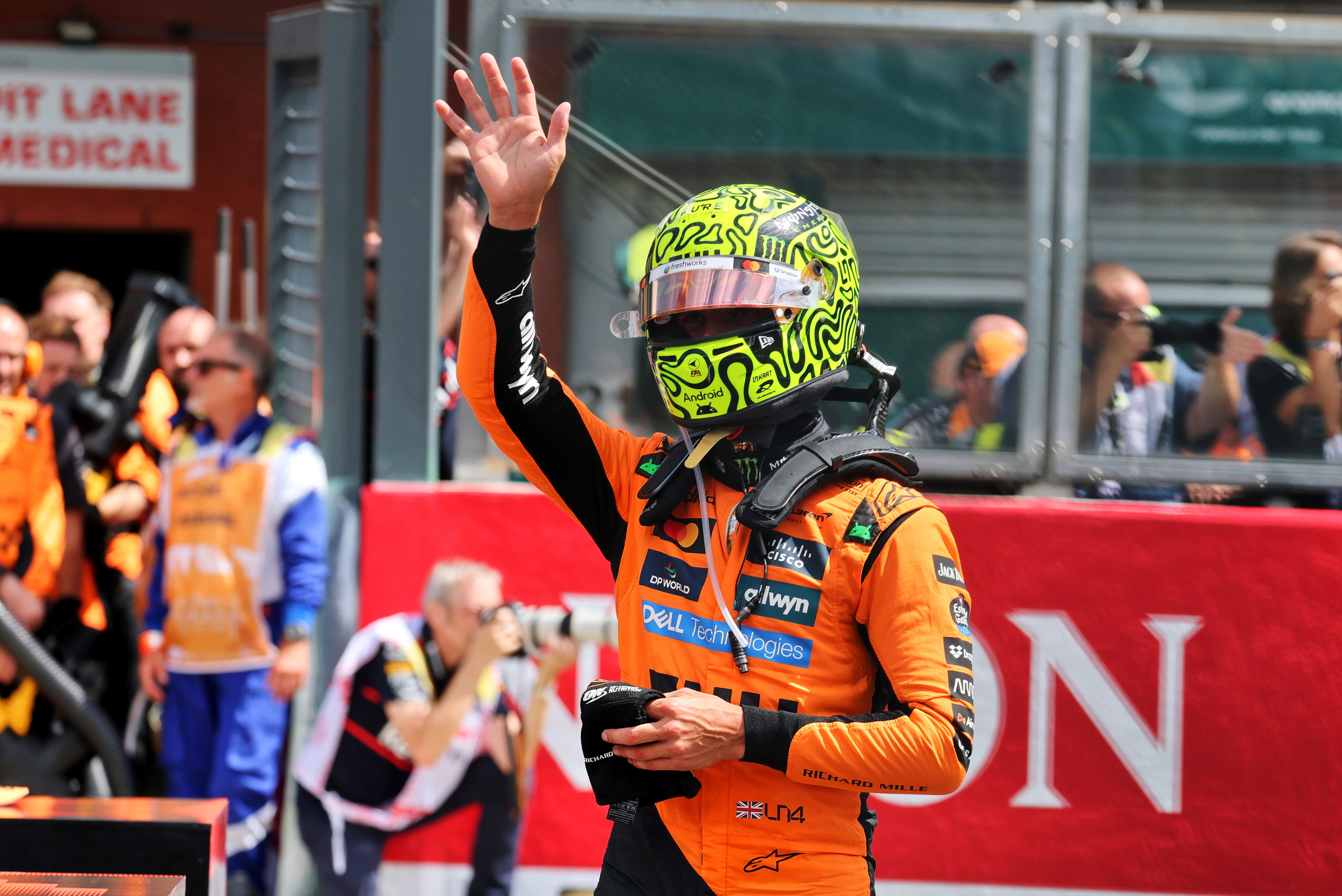 Lando Norris says McLaren may need setup changes to combat Red Bull’s F1 straight-line speed