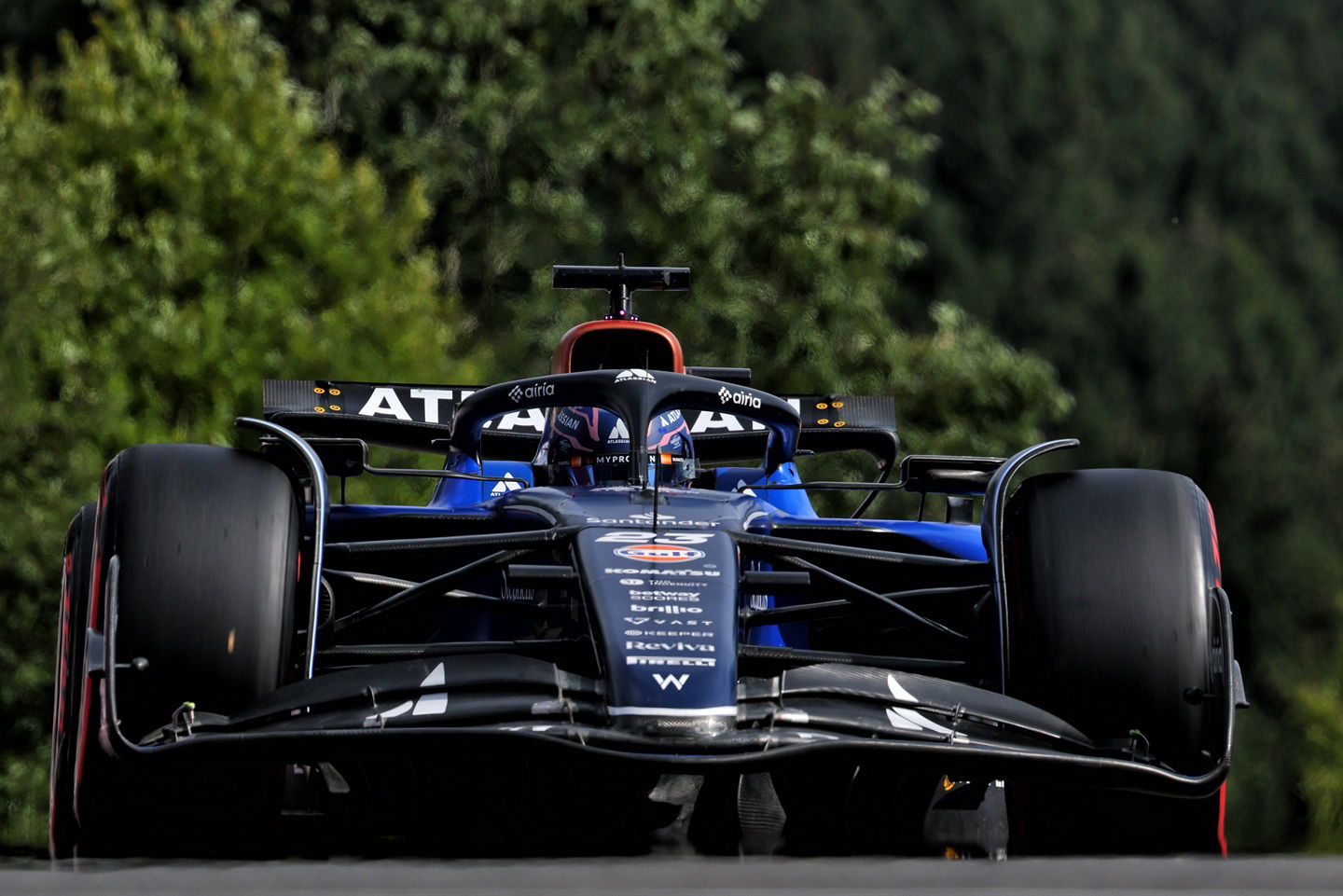 Upgraded Williams faster but trickier to drive as Alex Albon qualifies fifth at Spa