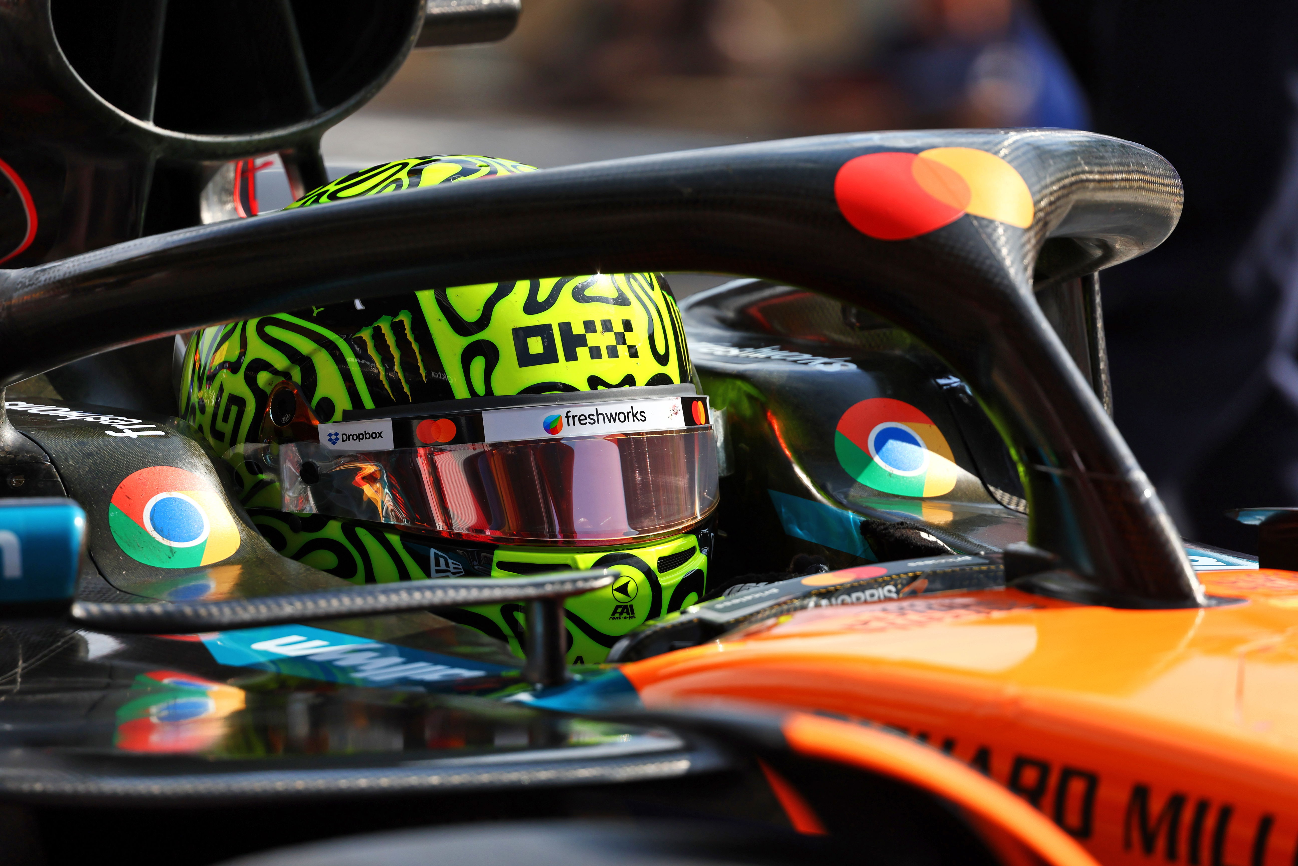 Lando Norris hits back at critics who “make a lot of things up” after F1 Belgian GP pole
