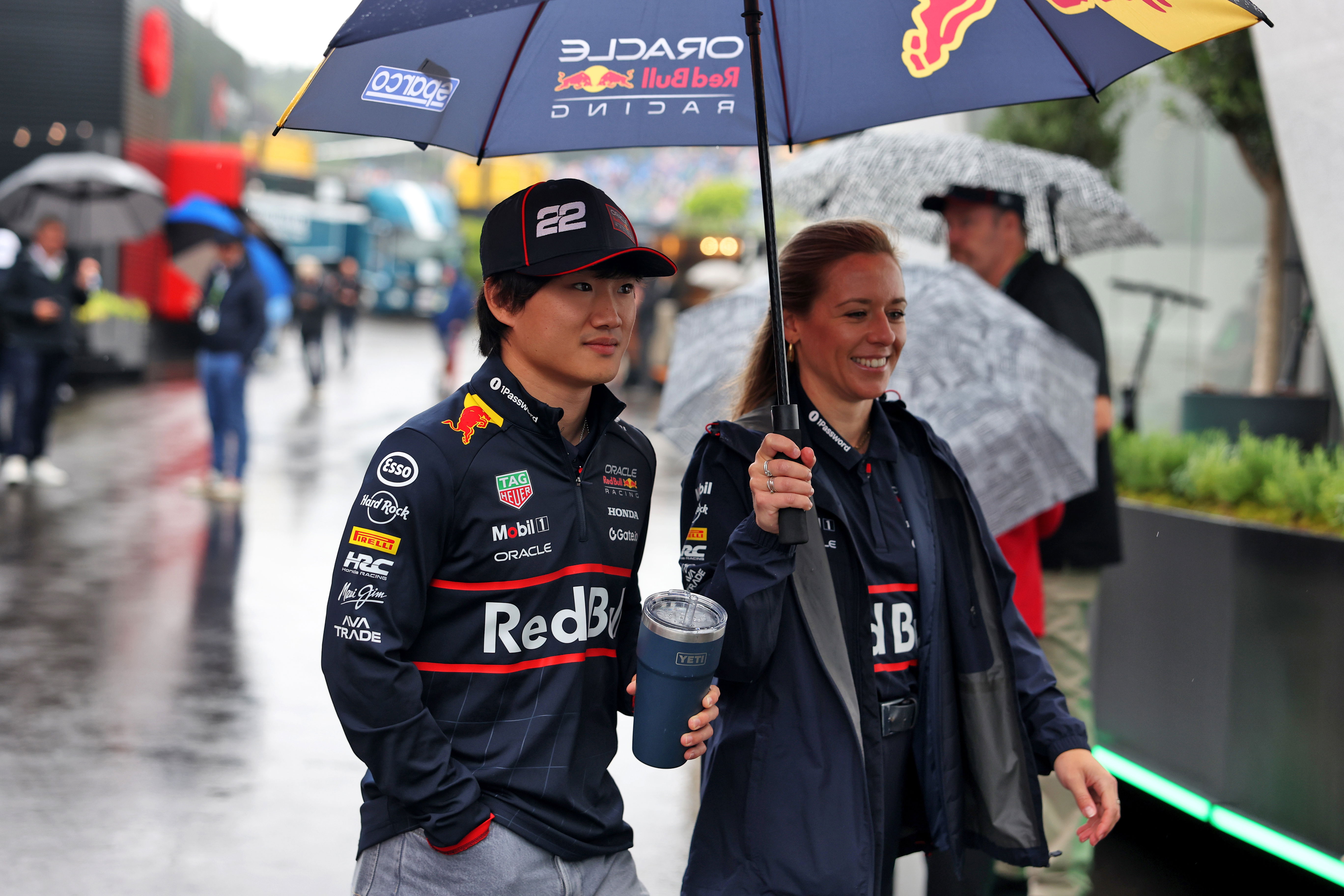 Spa soaked by rain ahead of F1 Belgian Grand Prix with more forecast