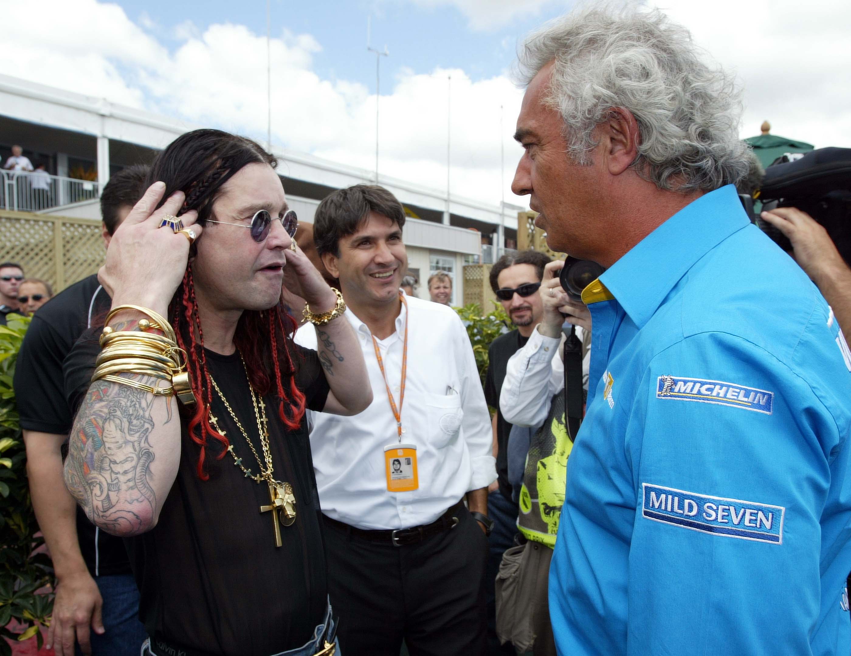 Epic Ozzy Osbourne and Martin Brundle F1 grid walk clip resurfaces