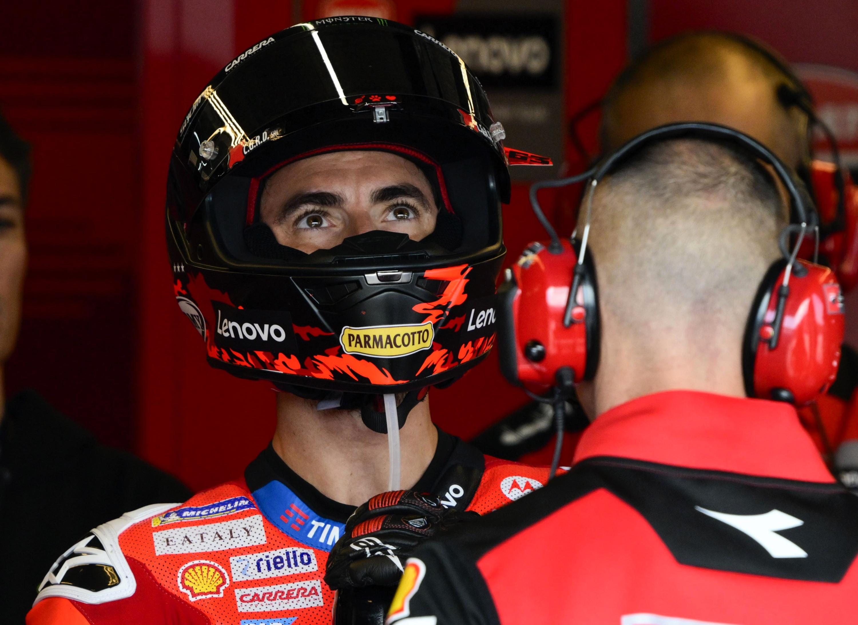 Francesco Bagnaia 13th in Hungarian MotoGP Sprint: “Difficult day, difficult moment”