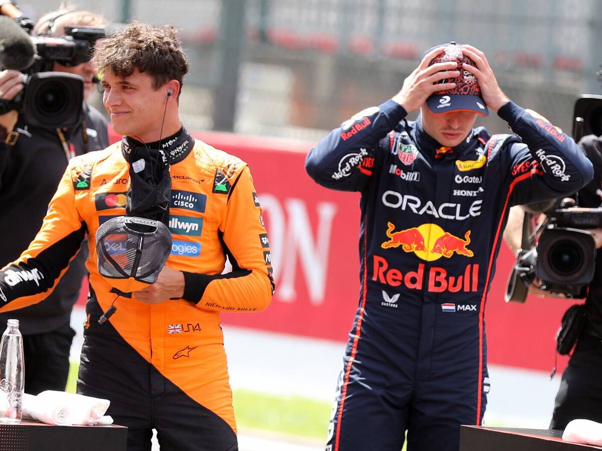 Verstappen: WM gegen McLaren kaum noch zu gewinnen