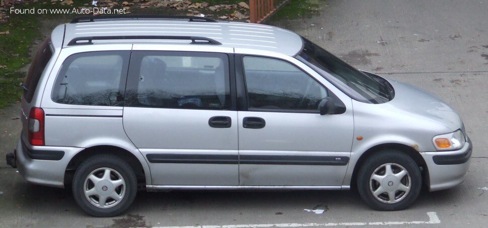 Vauxhall – Sintra – 2.2i 16V (141 bg) – Teknik Özellikler