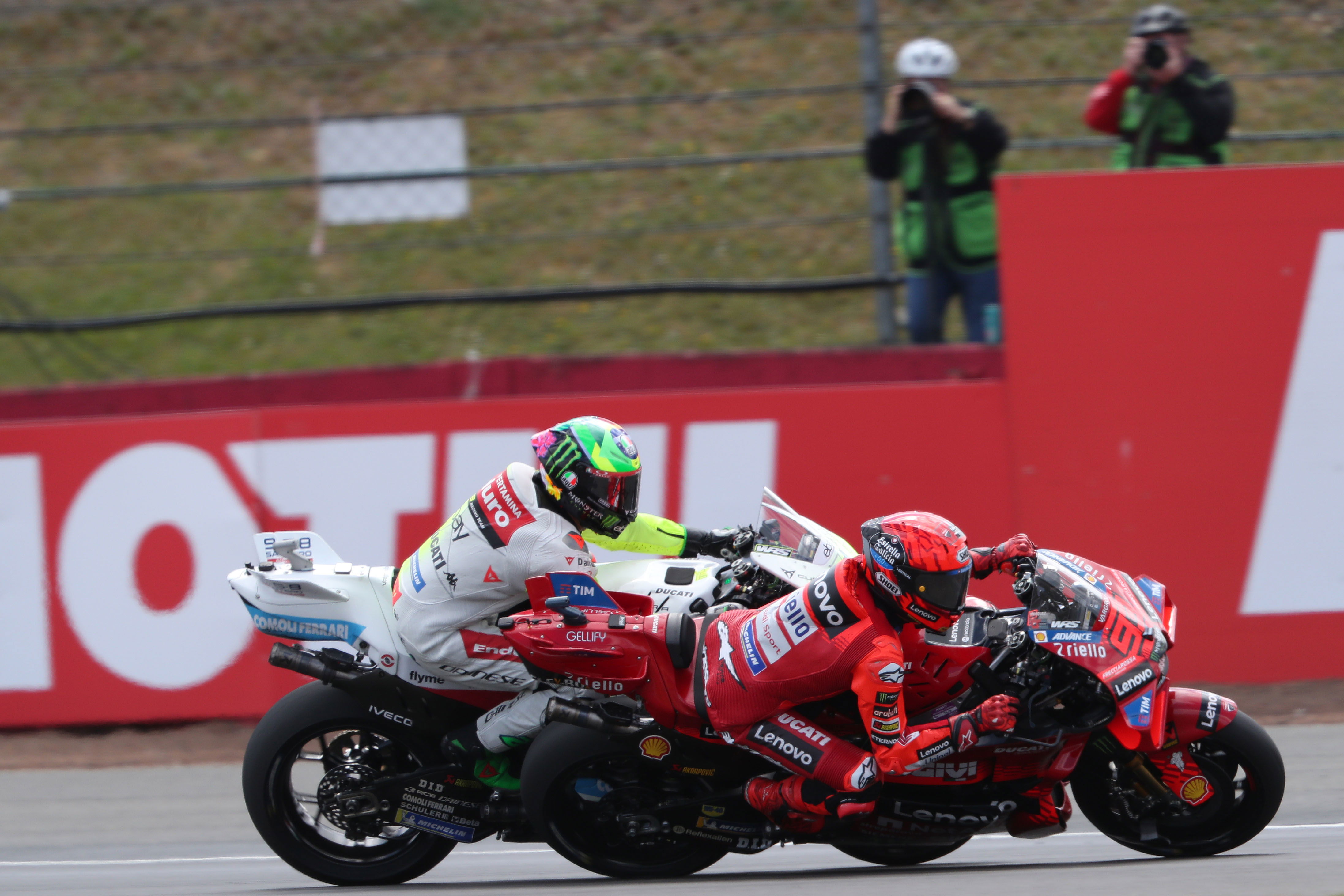 I’m a Ducati MotoGP rider, what I saw Marc Marquez do from track-side wowed me