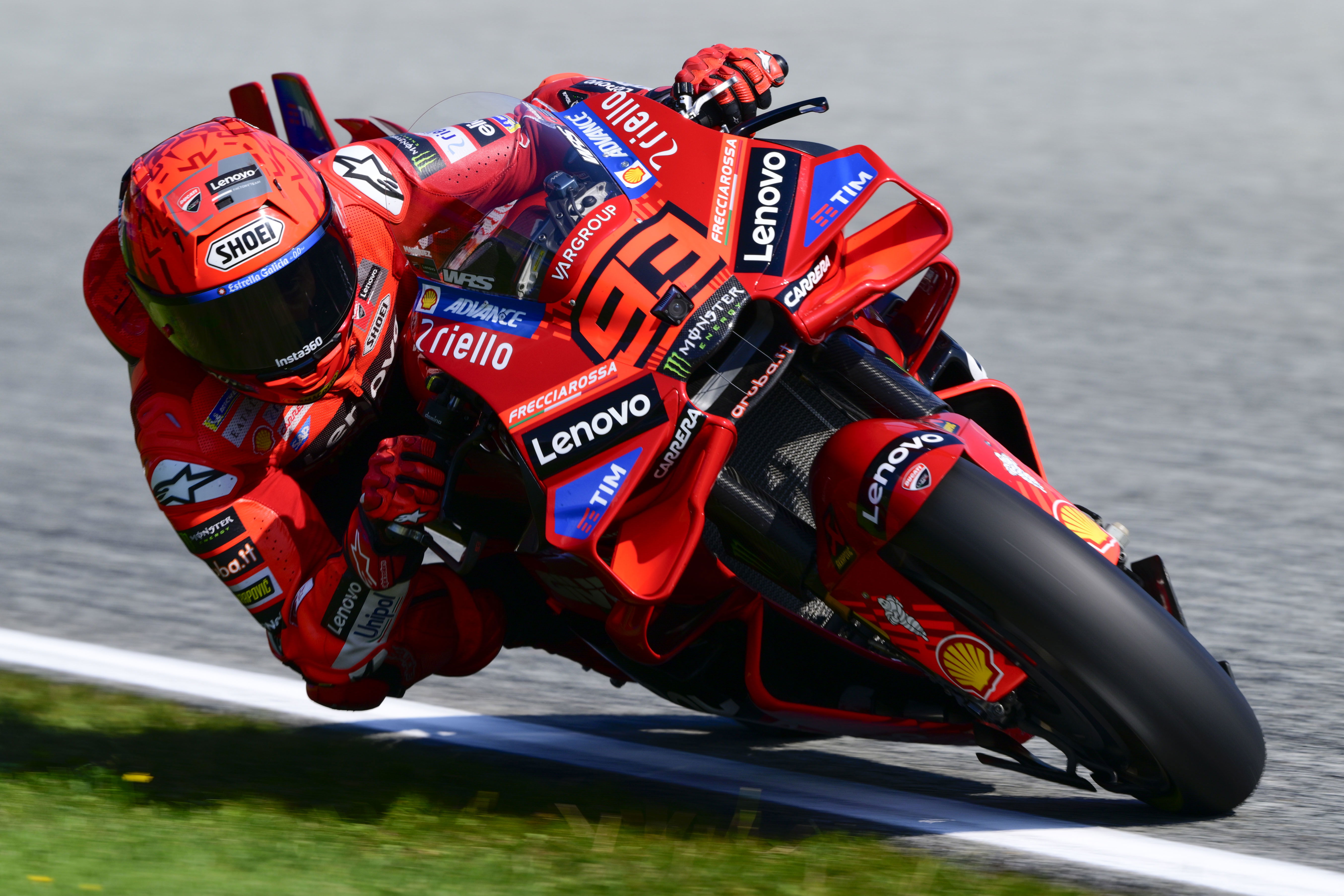 2025 Austrian MotoGP: Marc Marquez fastest in red-flagged Practice