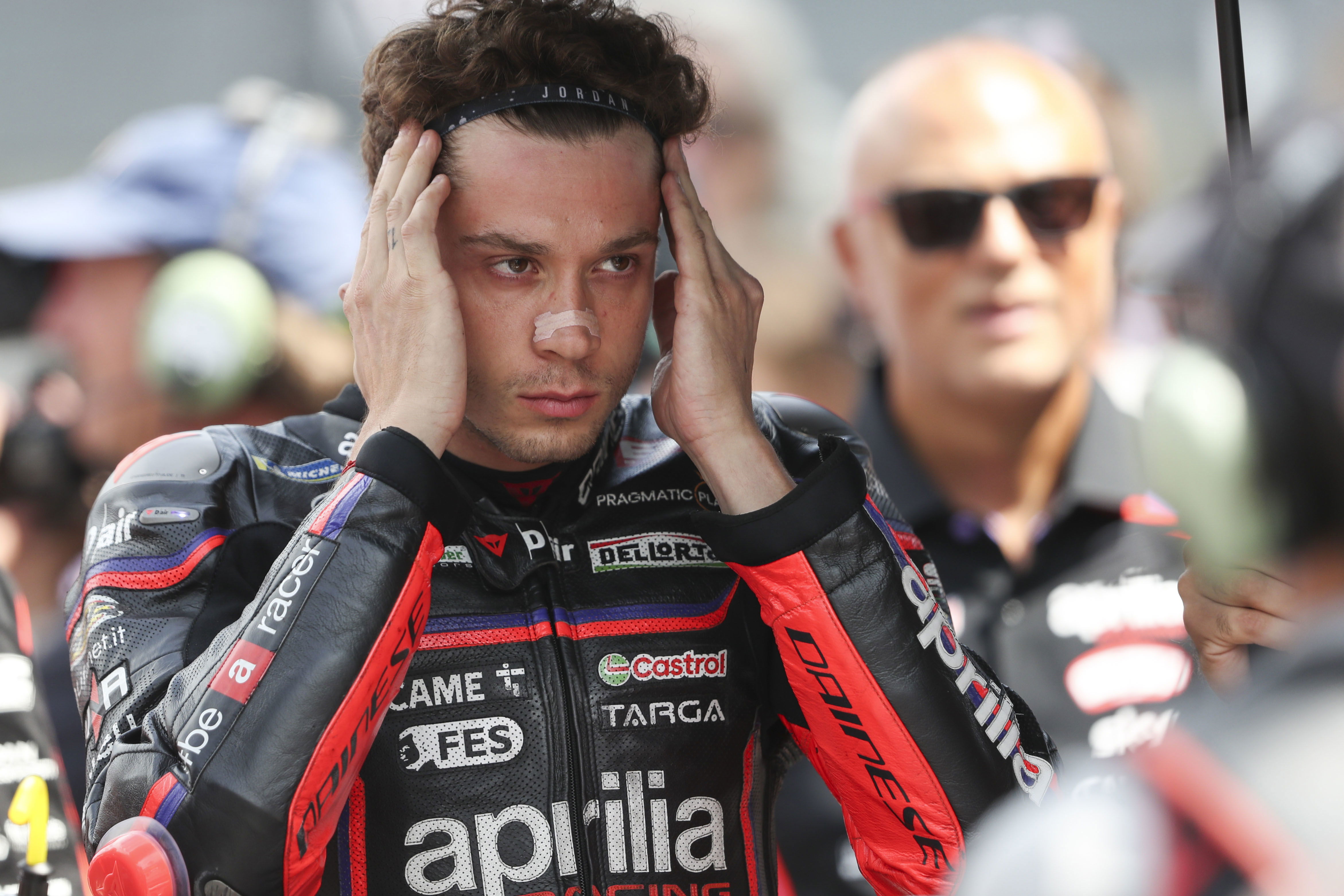 Marco Bezzecchi hits unseen problem in his battle with Marc Marquez