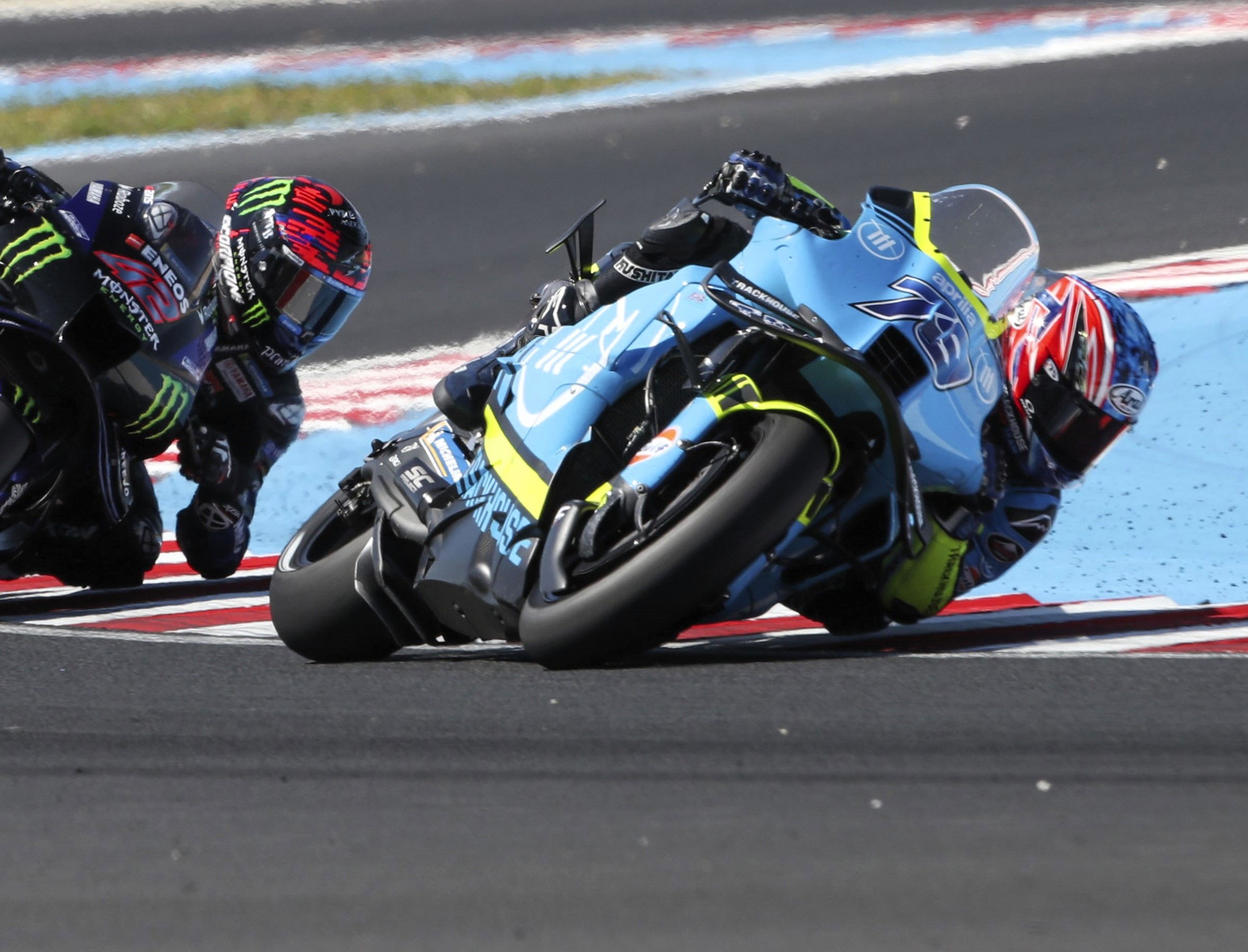 Ai Ogura surprises with second-half Hungarian MotoGP podium pace