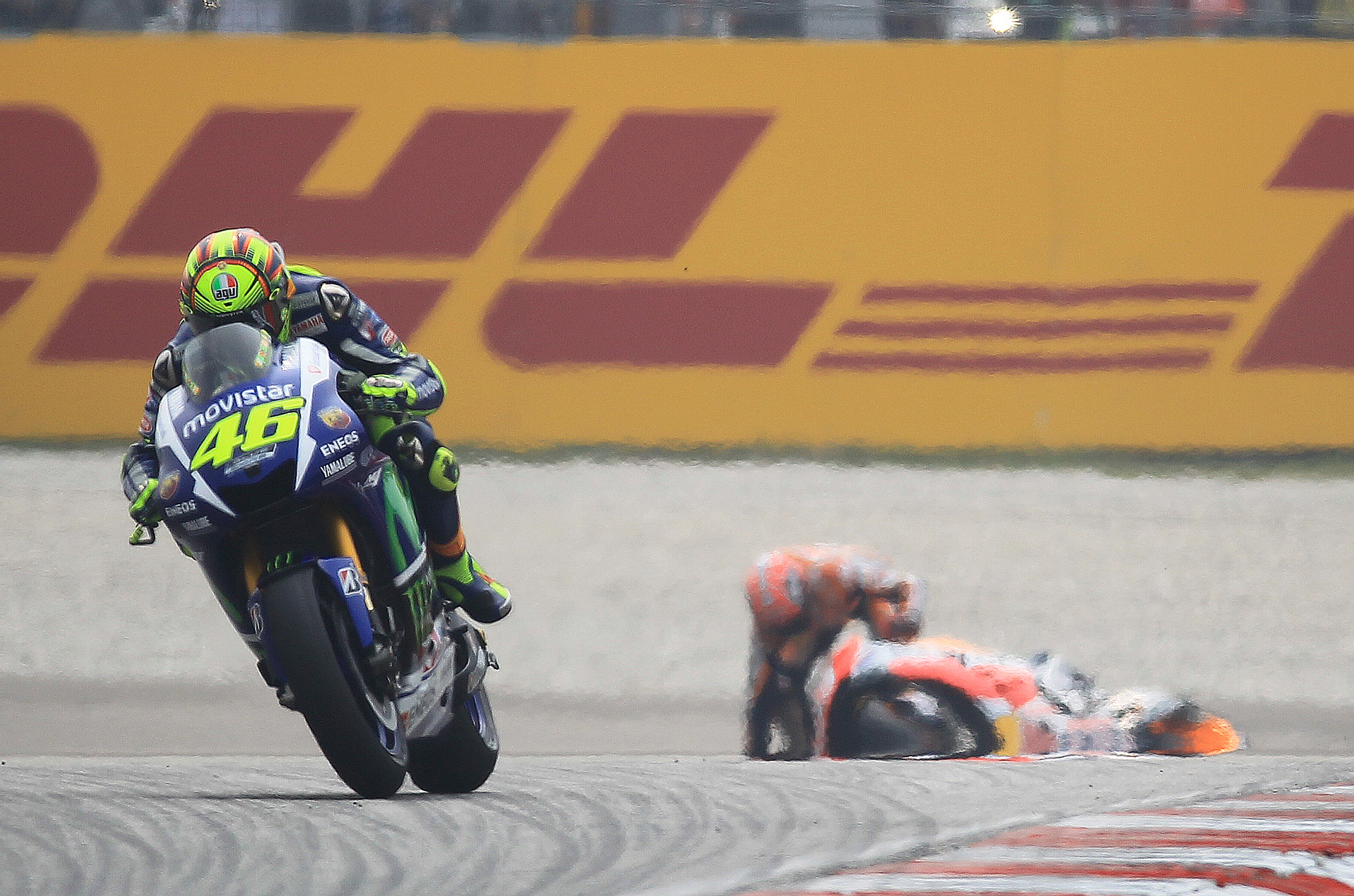 Former Italian MotoGP racer says Marc Marquez should apologise for 2015