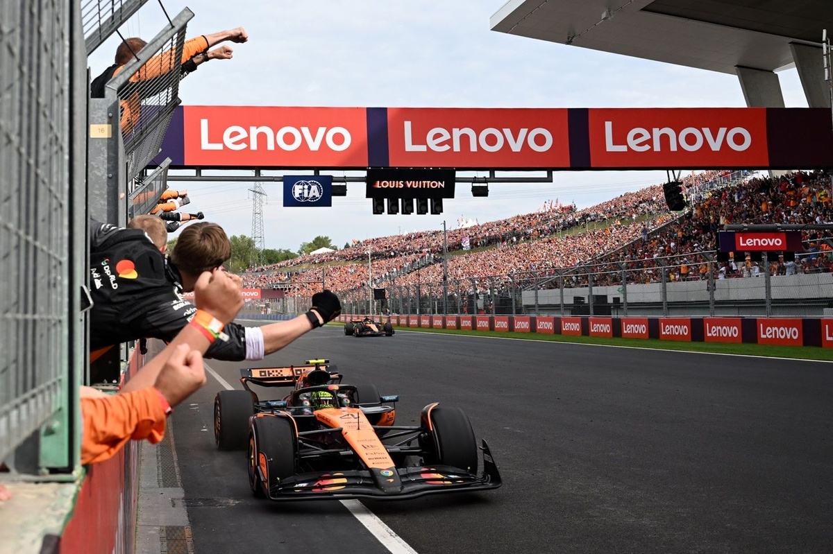 Stella, Macaristan GP’deki 200. galibiyeti Bruce McLaren’a ithaf etti