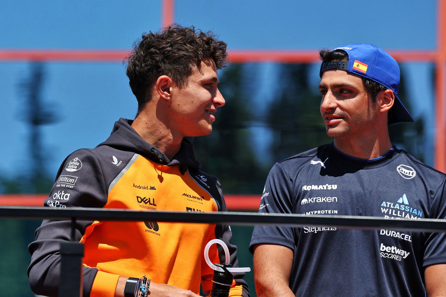 Lando Norris’ honesty is being “used against him”, believes Carlos Sainz