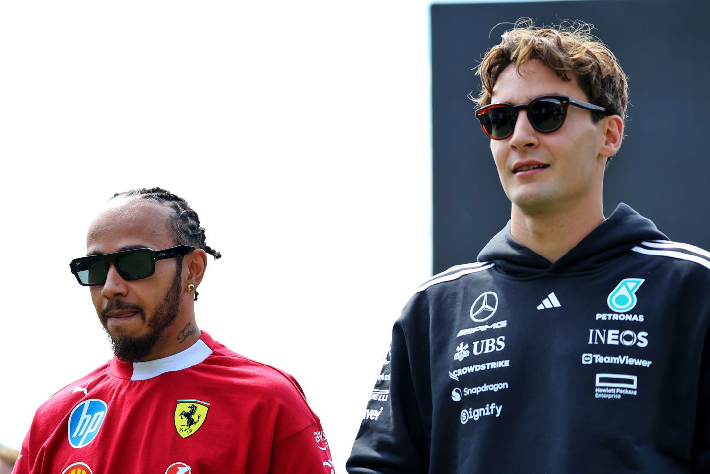 George Russell dismisses Lewis Hamilton’s “I am useless” comment as “nonsense”
