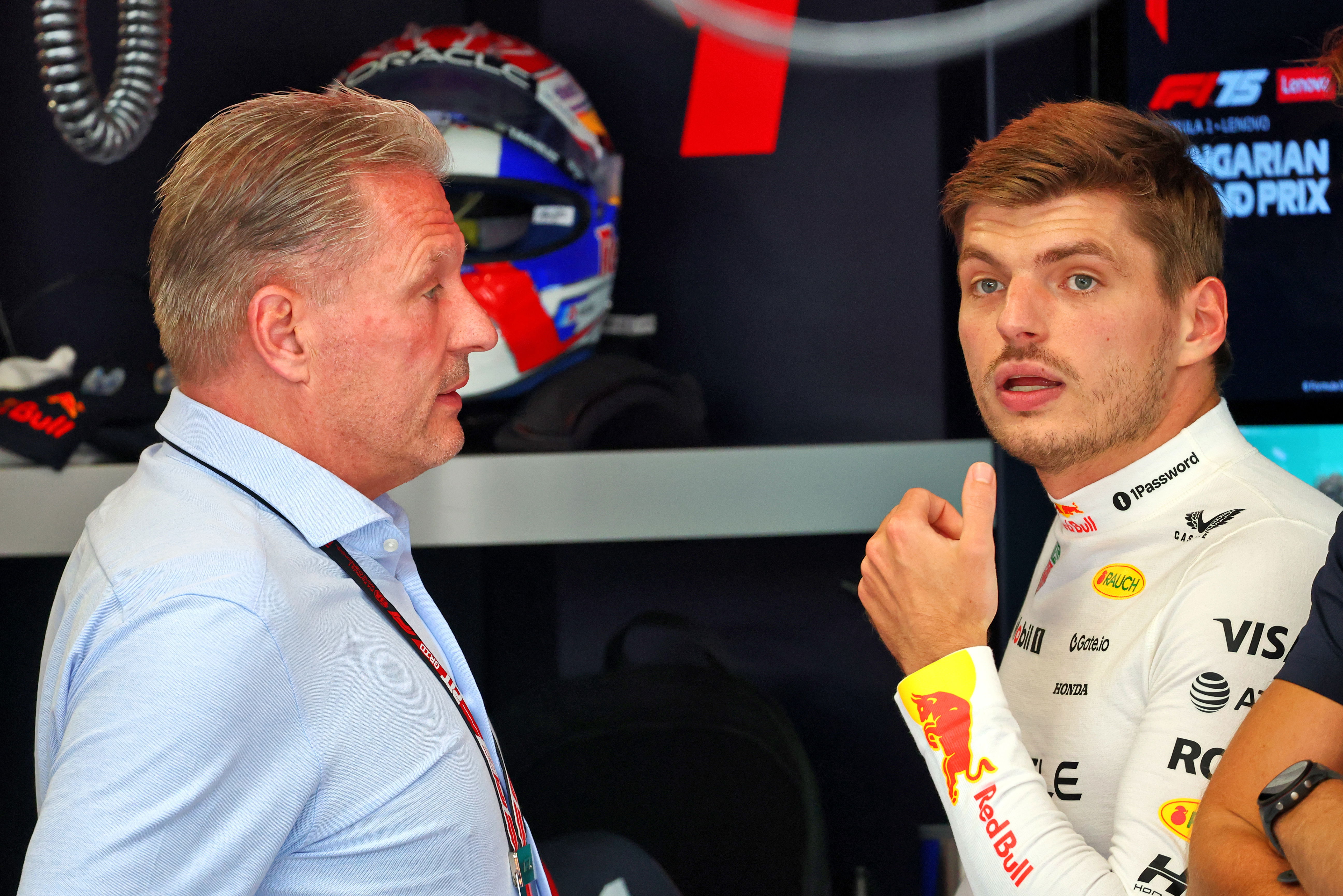Max Verstappen explains strange towel-throwing incident in F1 Hungarian GP practice