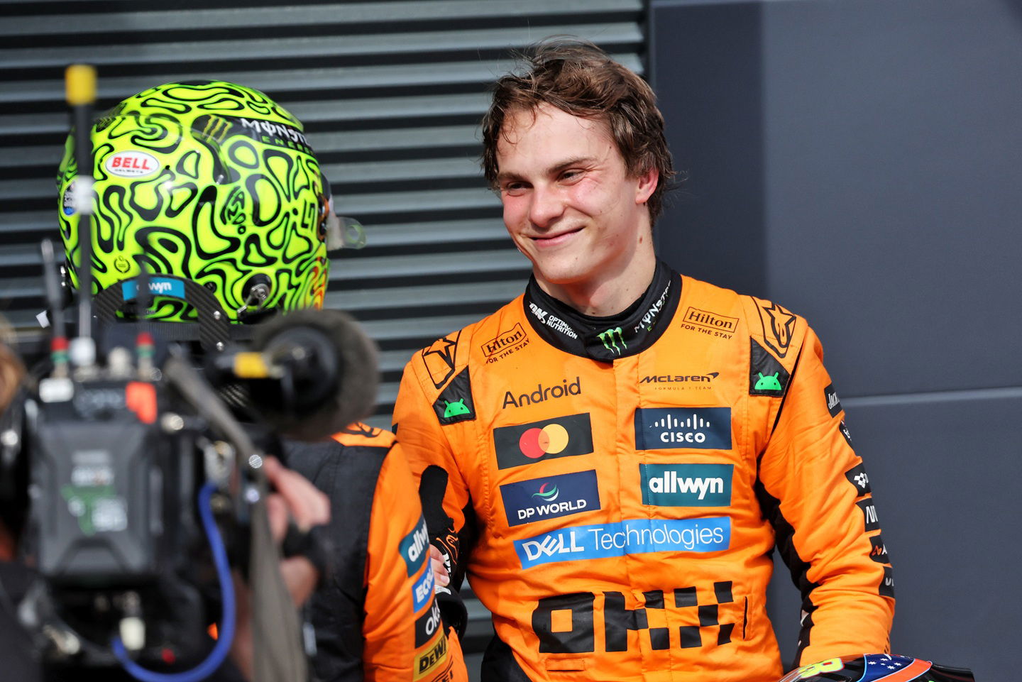 Oscar Piastri admits he gets “nervous” but being calm is “part of who I am”