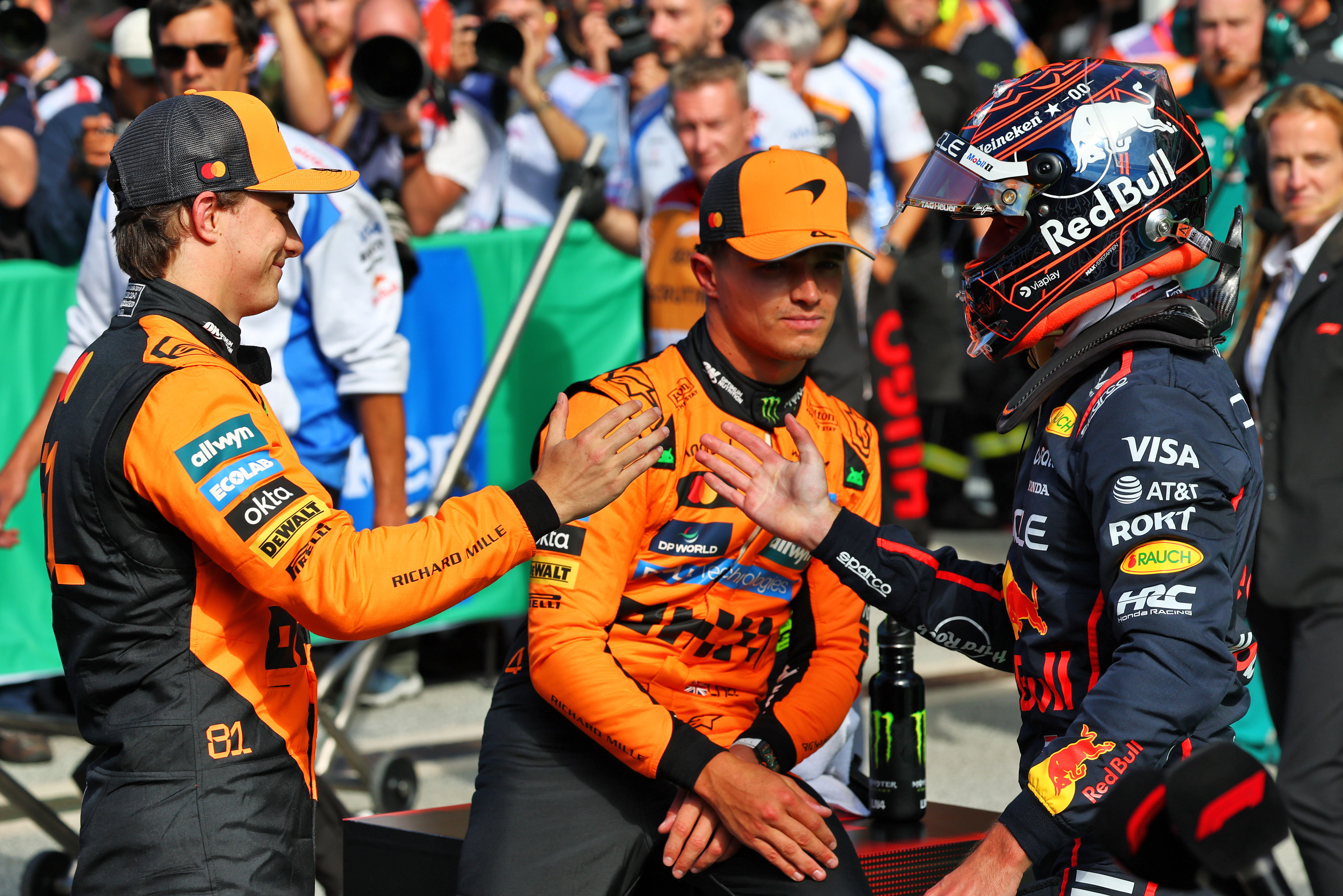 Starting grid for 2025 F1 Dutch Grand Prix after a late-notice pitlane start