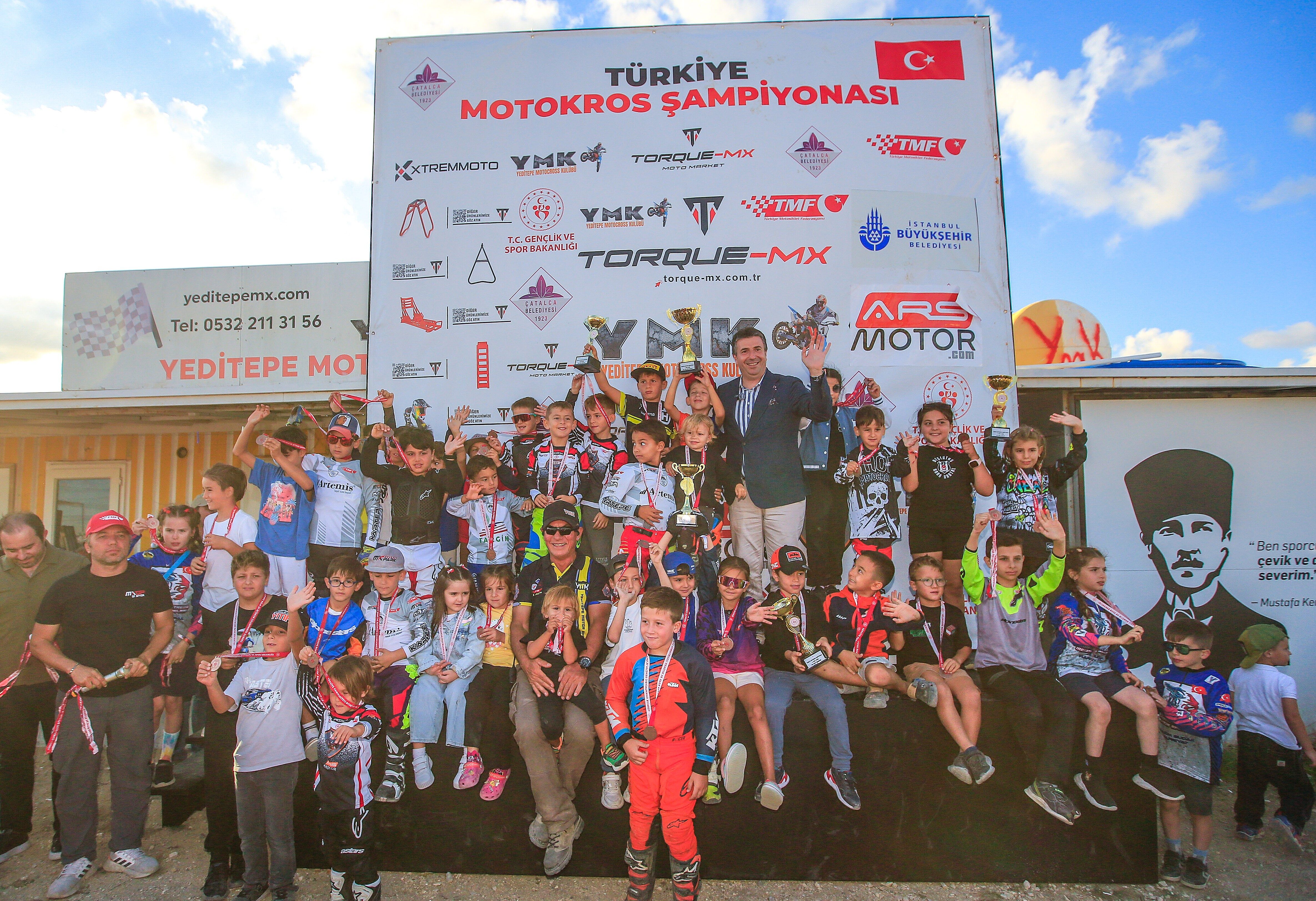 Motokros Şampiyonası Çatalca’da Yapıldı