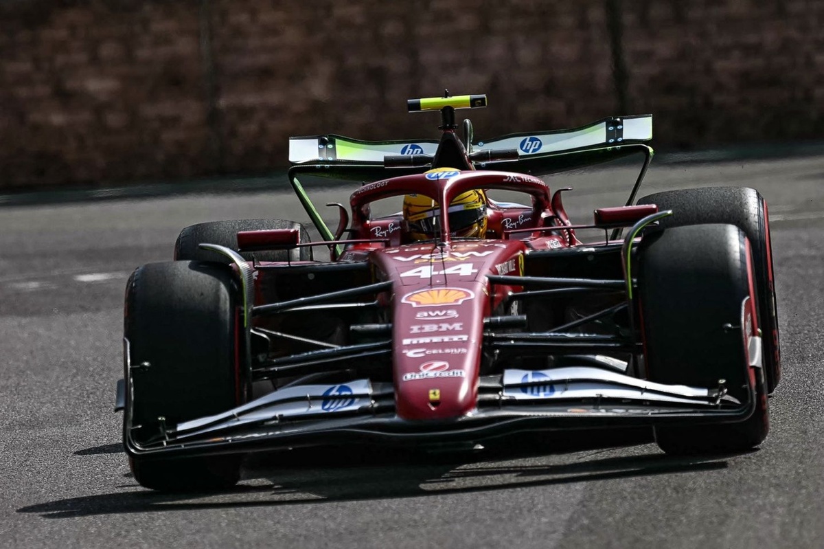 2025 Azerbaycan Yarış 2. antrenman seansı: Hamilton zirvede, Leclerc ikinci