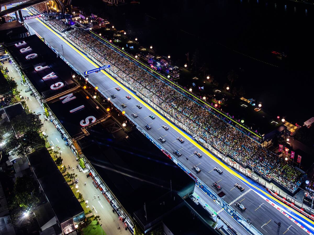 Live im TV und Stream: Alle Infos zur Übertragung der Formel 1 in Singapur