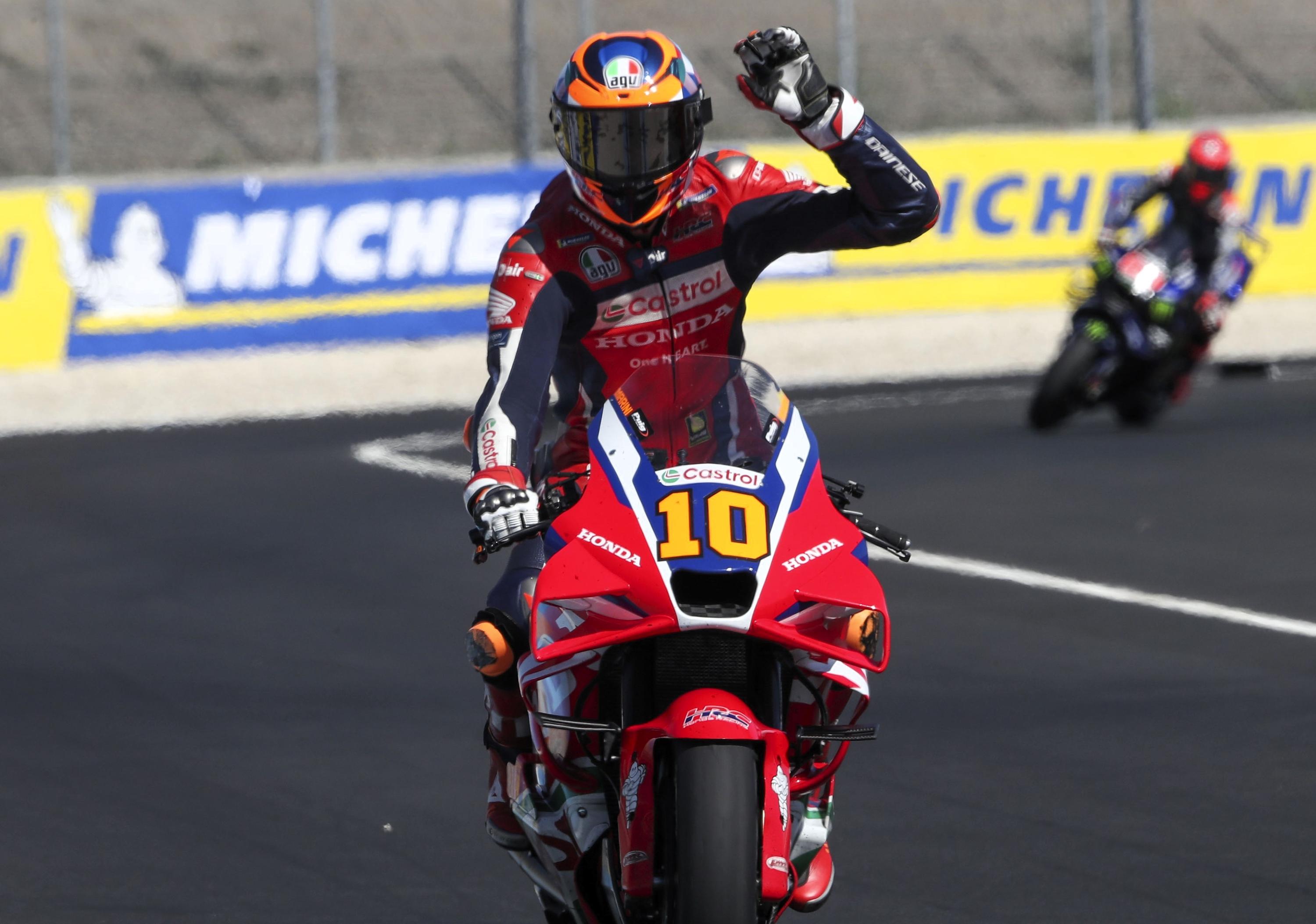 Luca Marini on Honda’s MotoGP progress: “Fantastic” but “we need to be careful”