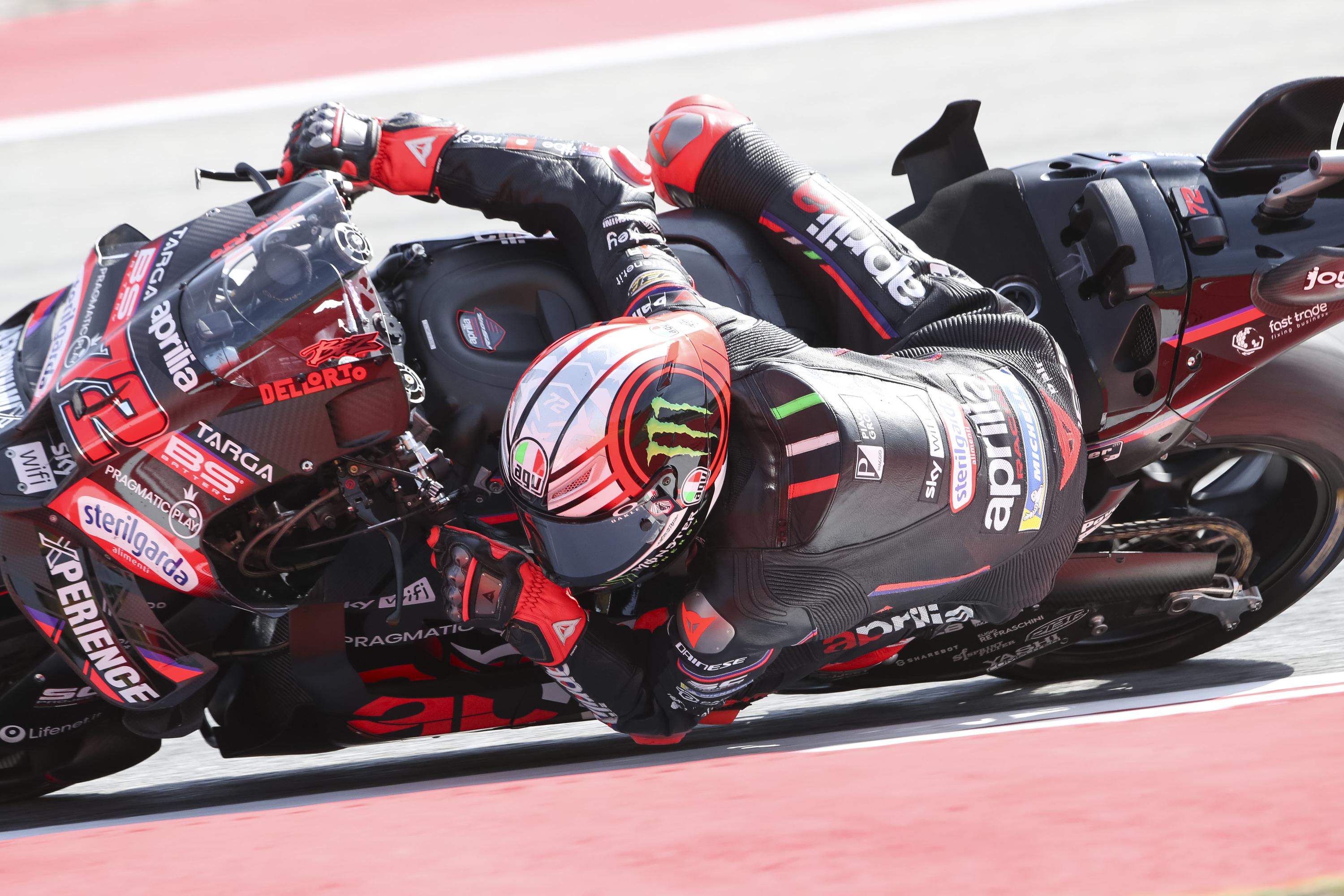 Marco Bezzecchi ahead of Alex Marquez in warm-up, Marc Marquez “will try same strategy”