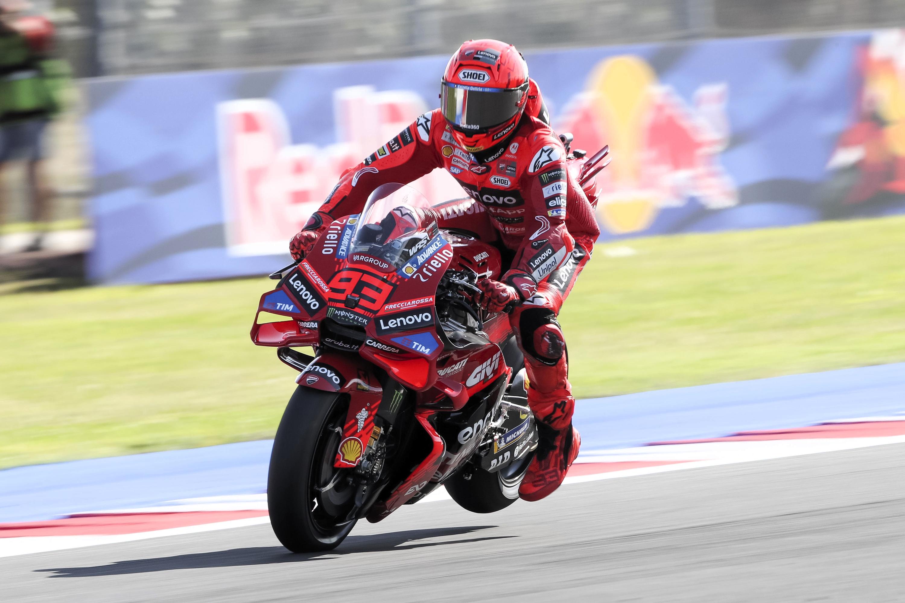 Marc Marquez “reset” results in Practice P1 at Misano MotoGP: “Italian riders” in good shape