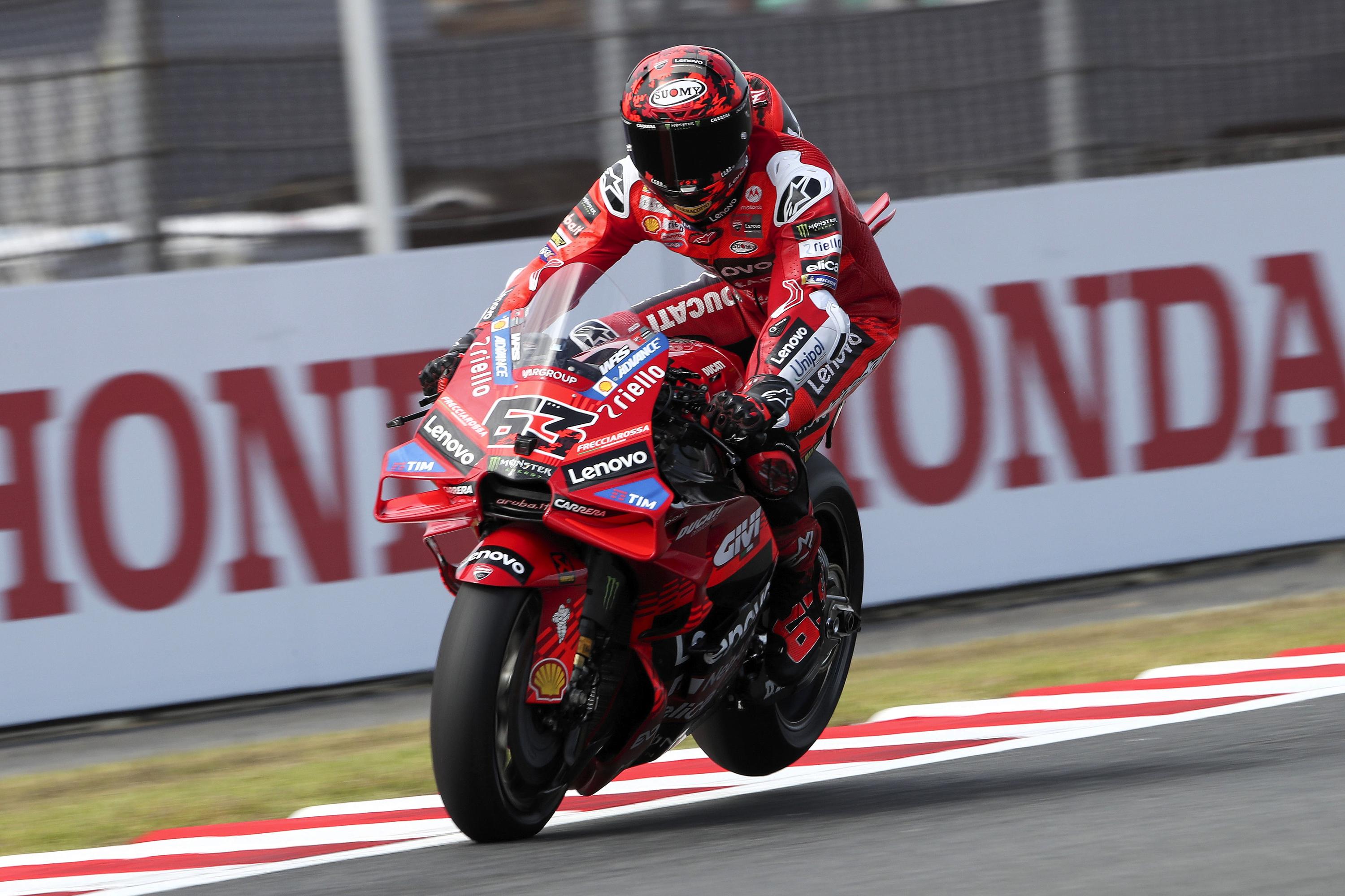 Ducati “sure” Francesco Bagnaia is back after MotoGP FP1 in Japan