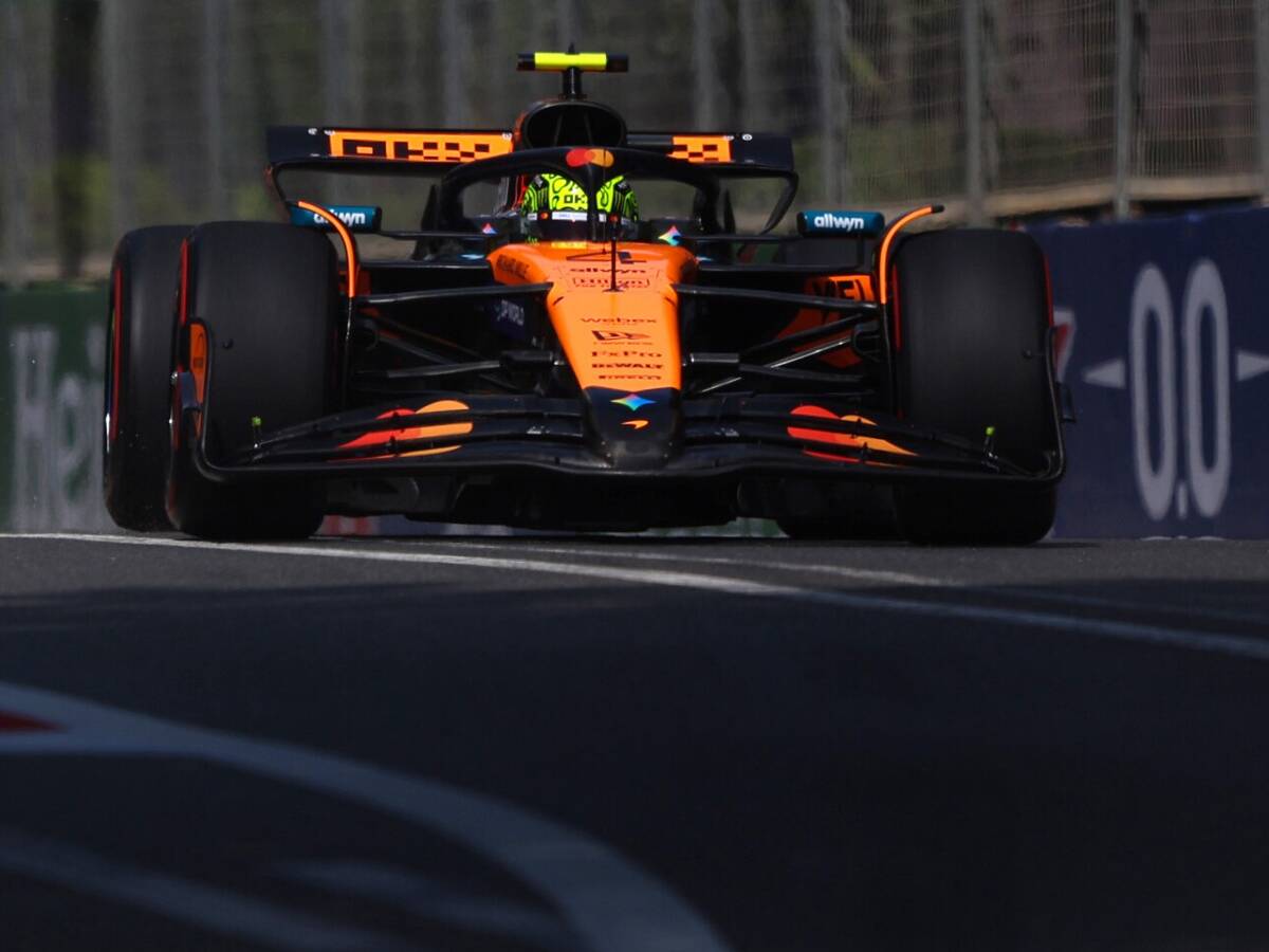 Darum war McLarens Formel-1-Auto 2025 in Baku so schwer zu bändigen