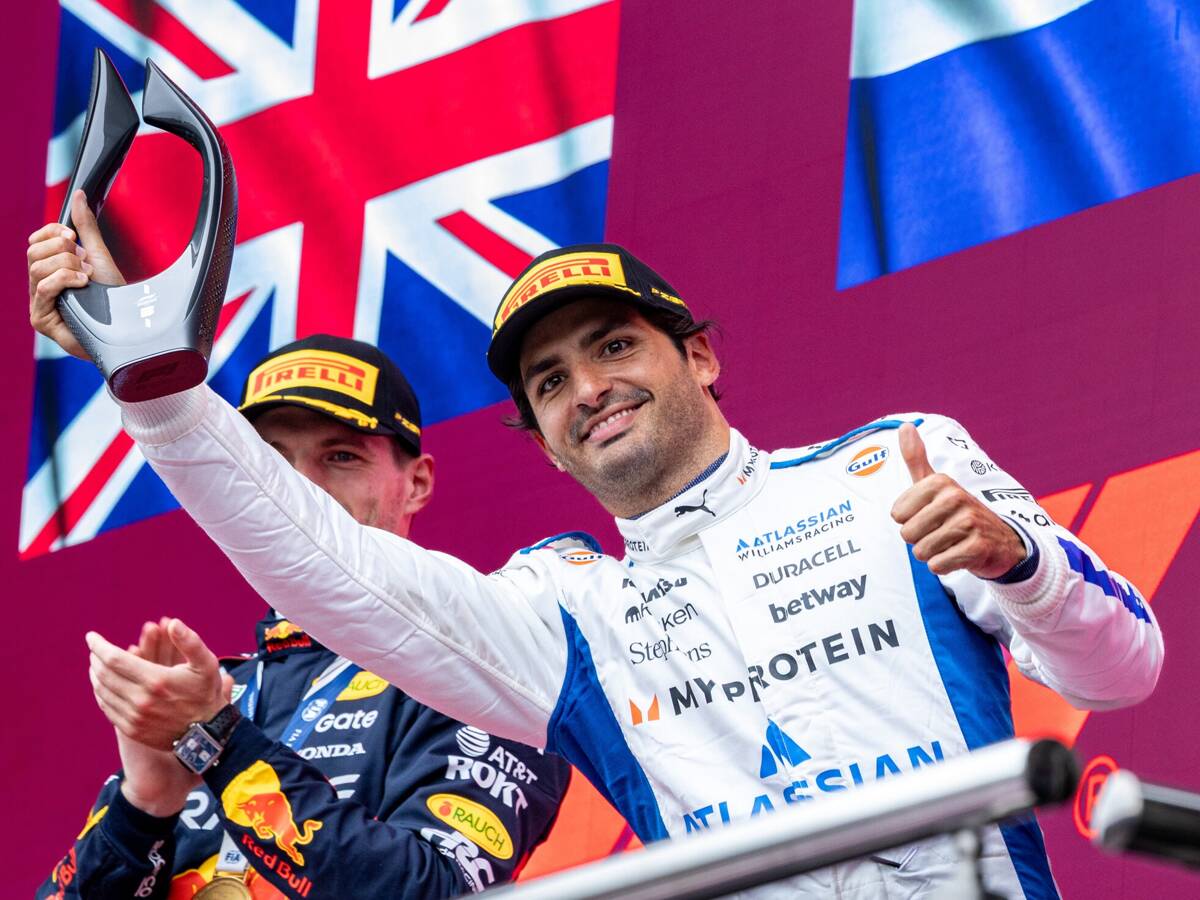 Sainz nach erstem Williams-Podium: “Immer an dieses Projekt geglaubt”