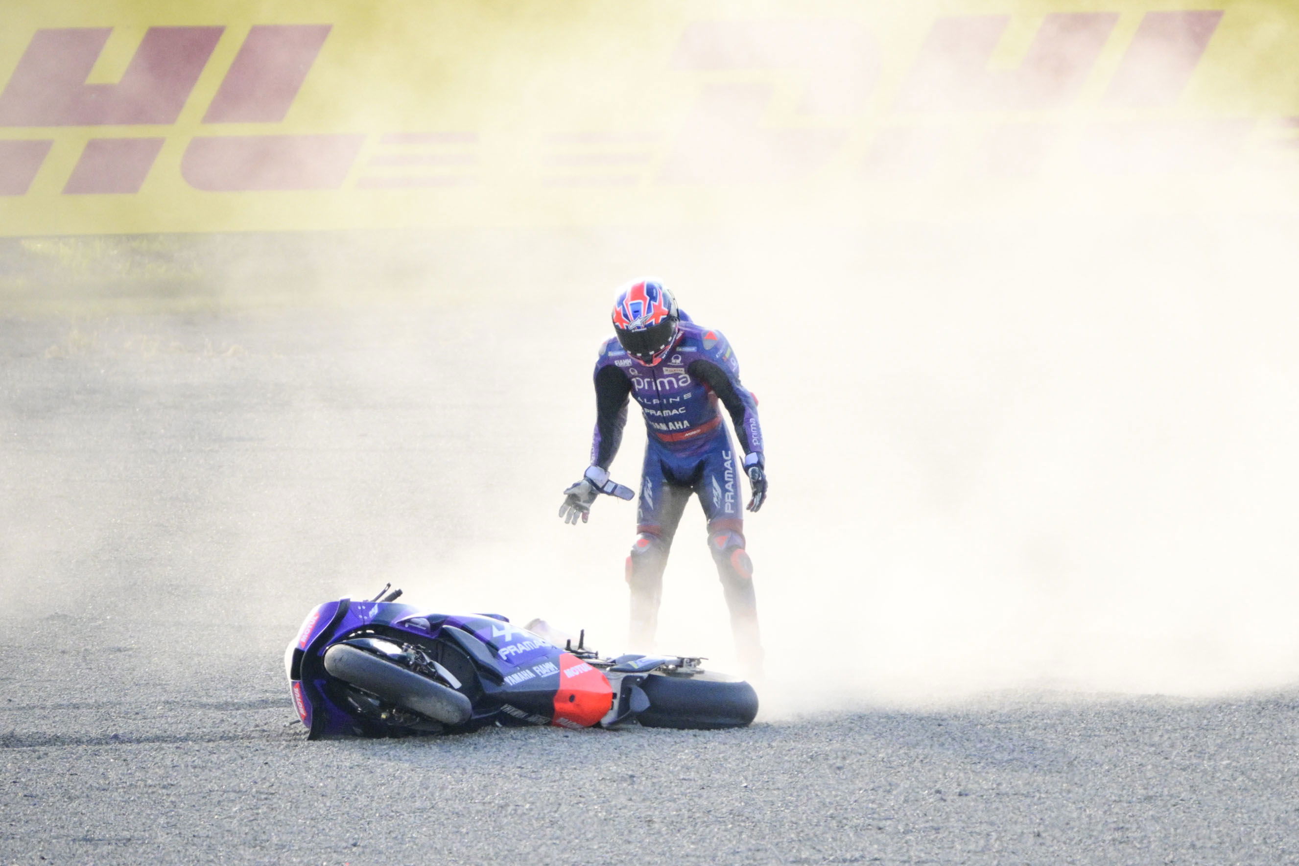 Jack Miller “scratching my head” at “stupid” Japan MotoGP practice crash