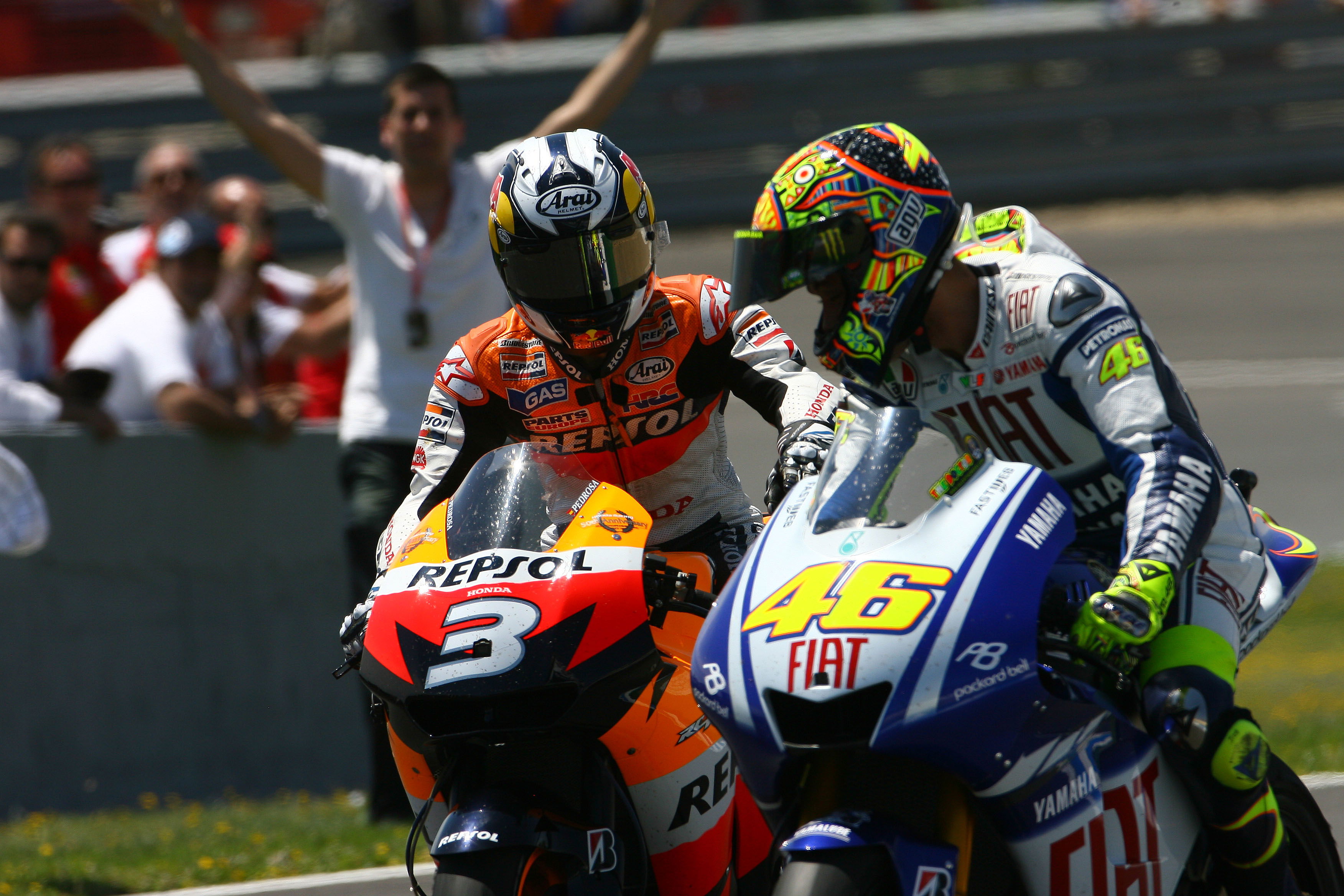 How Valentino Rossi made one MotoGP hero “suffer” with his “aura”