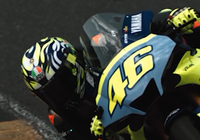 Valentino Rossi tests new Dainese safety innovations