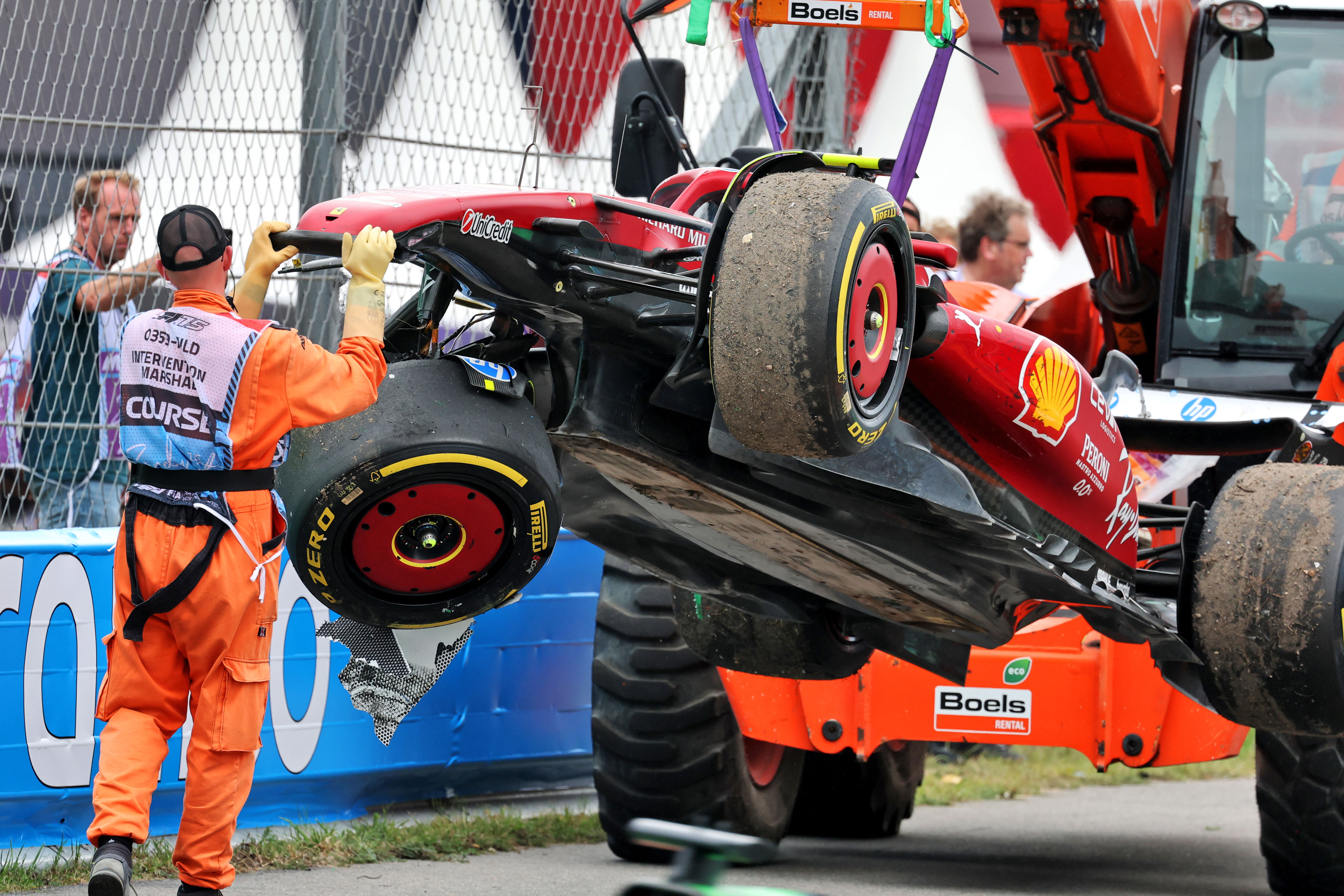 Ferrari to launch investigation into Lewis Hamilton crash at F1 Dutch Grand Prix