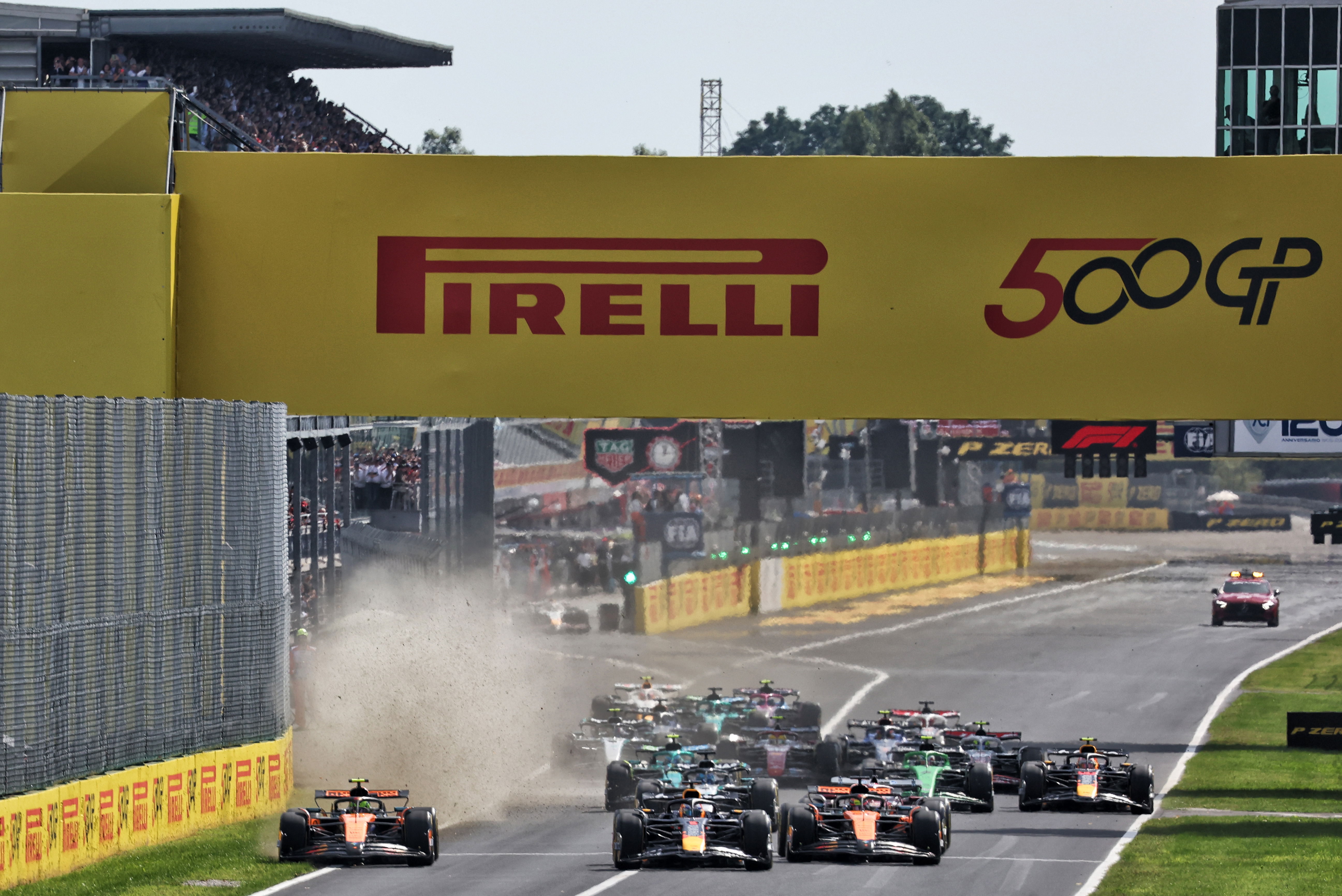Lando Norris on Max Verstappen after Lap 1 fight: ‘You can’t push people into the dirt’