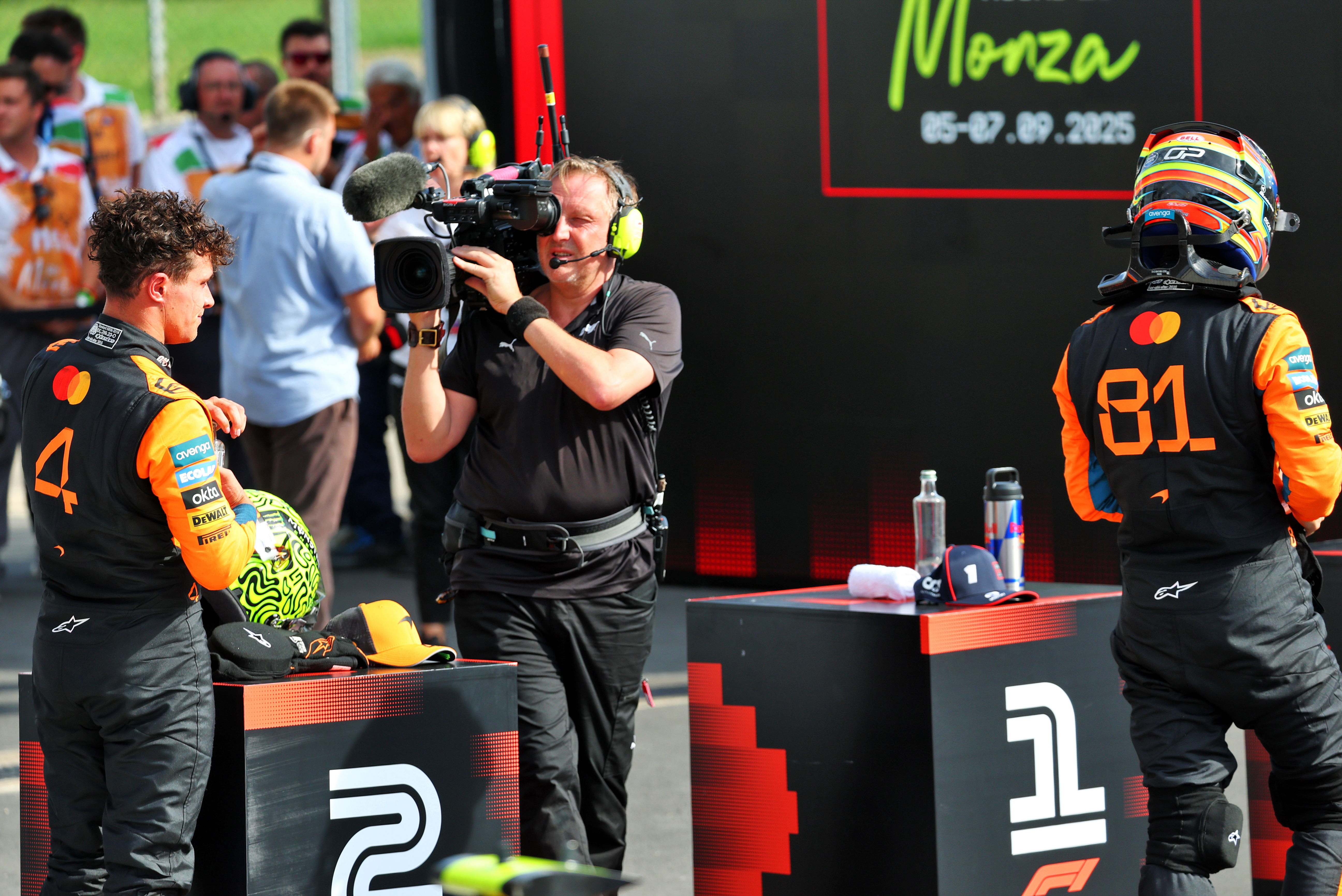 McLaren accused of “manipulating” Italian GP after F1 team orders call