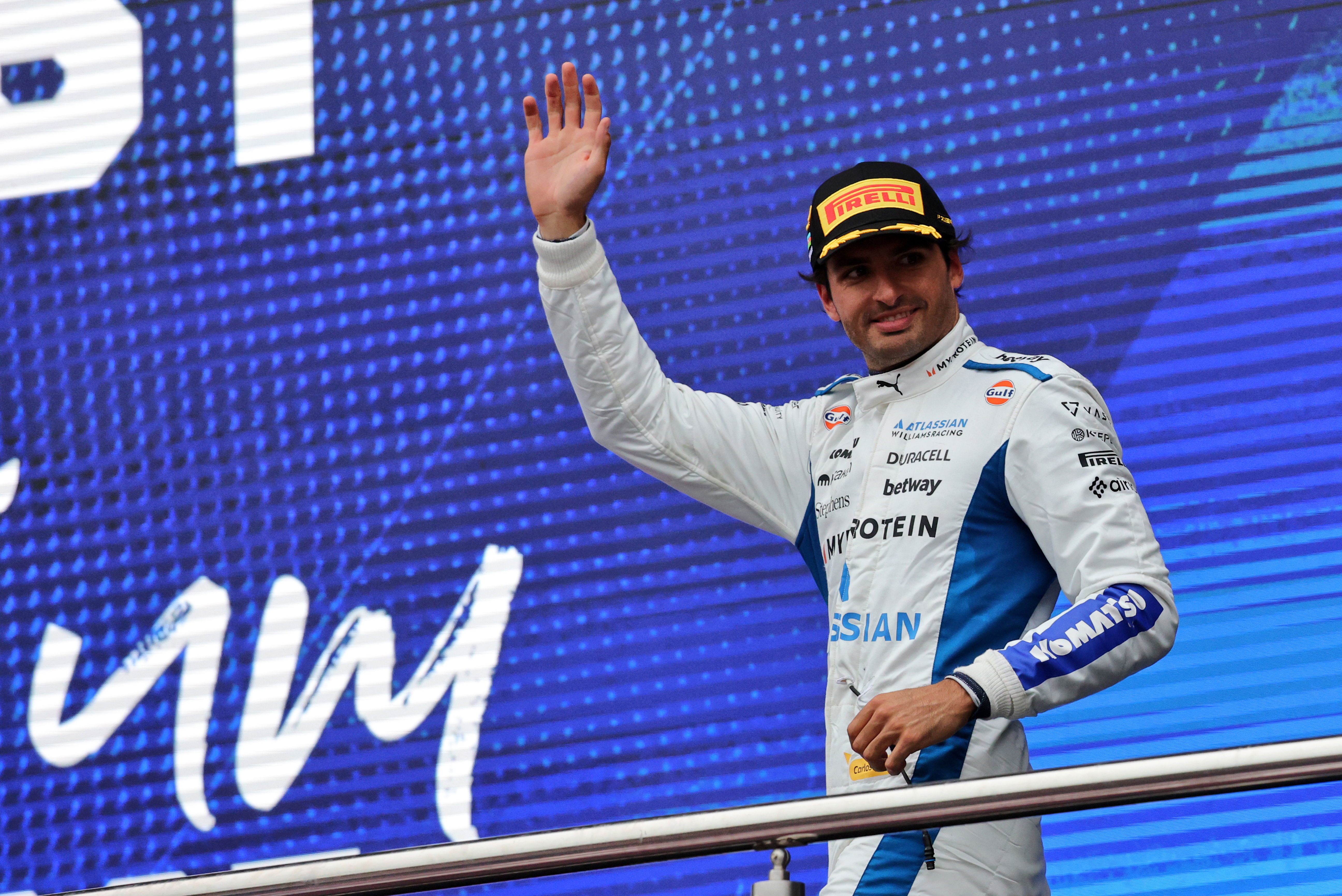 The story behind the unicorn sticker Carlos Sainz carried to the F1 podium