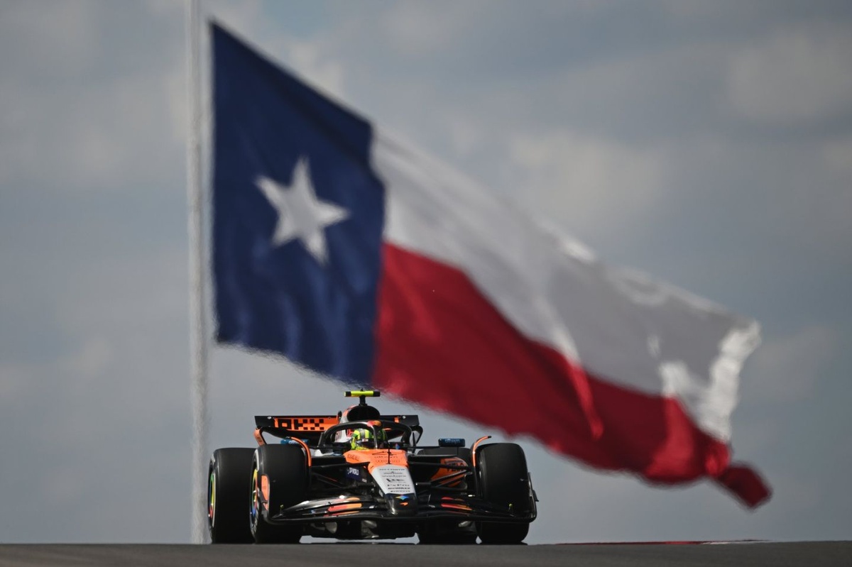 2025 Amerika Yarış 1. antrenman: Norris lider, Hülkenberg 2. sırada