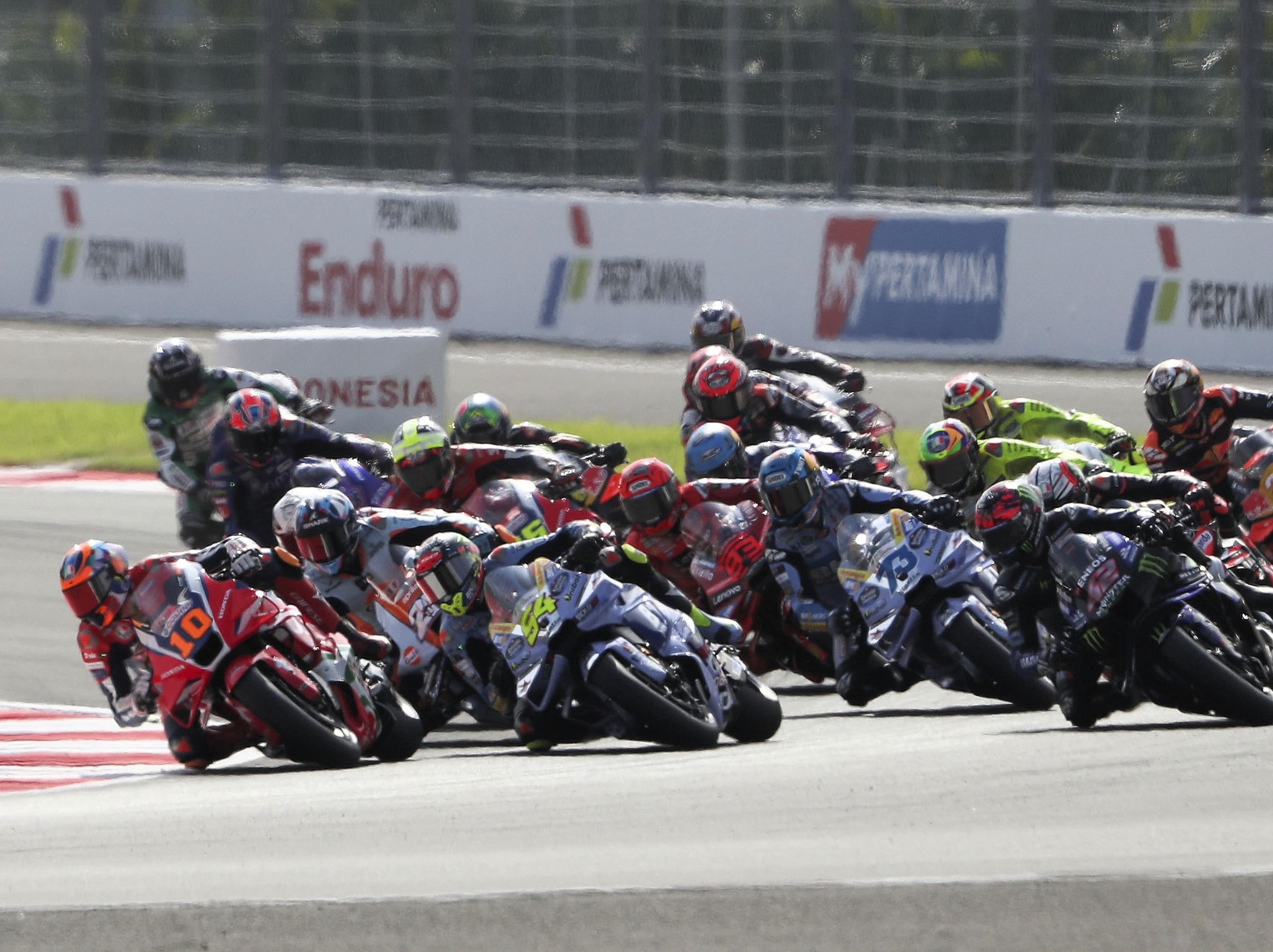 Updated: 2025 Indonesian MotoGP Sprint Race Results after a penalty