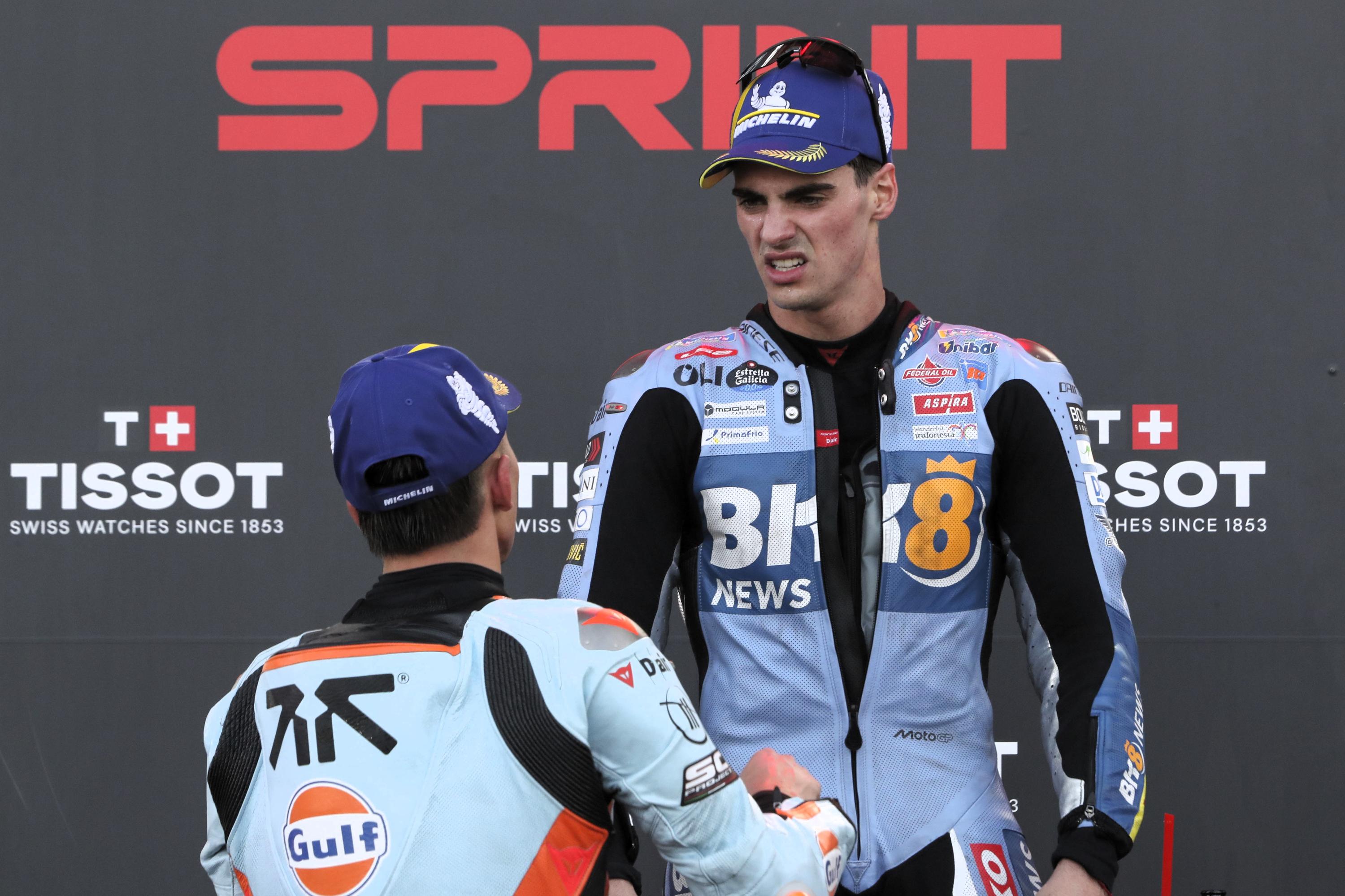 Fermin Aldeguer “a bit destroyed”, thought “I can win” Indonesian MotoGP Sprint