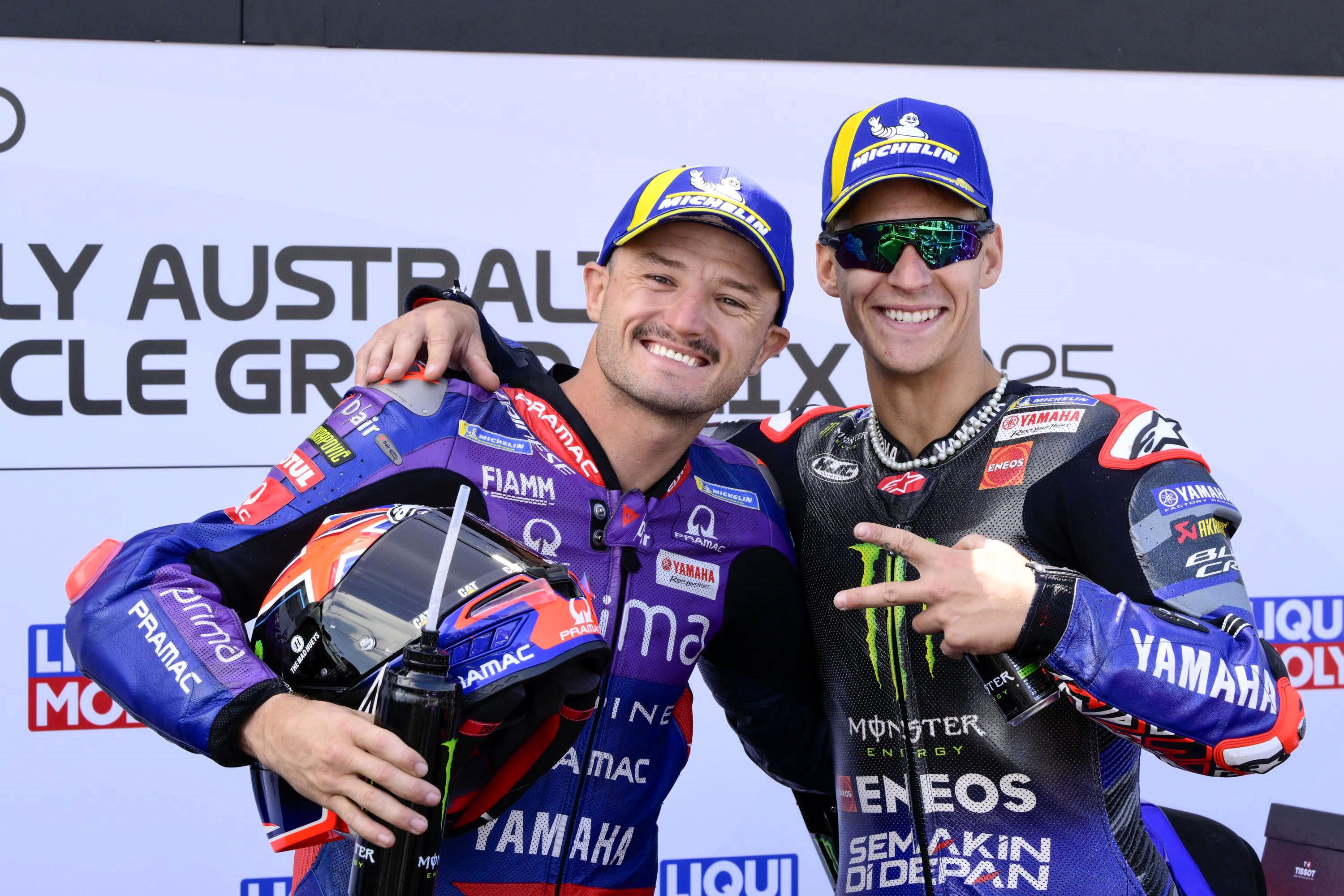Australian MotoGP: “Really special” Fabio Quartararo pole, “unreal” front row for Jack Miller