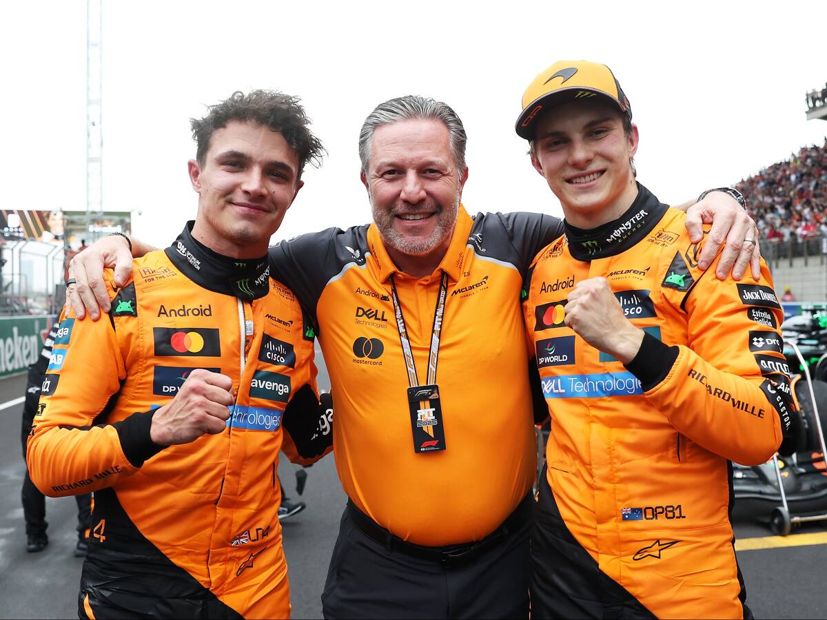 Zak Brown stellt klar: McLaren bevorzugt aktuell keinen Fahrer im WM-Kampf