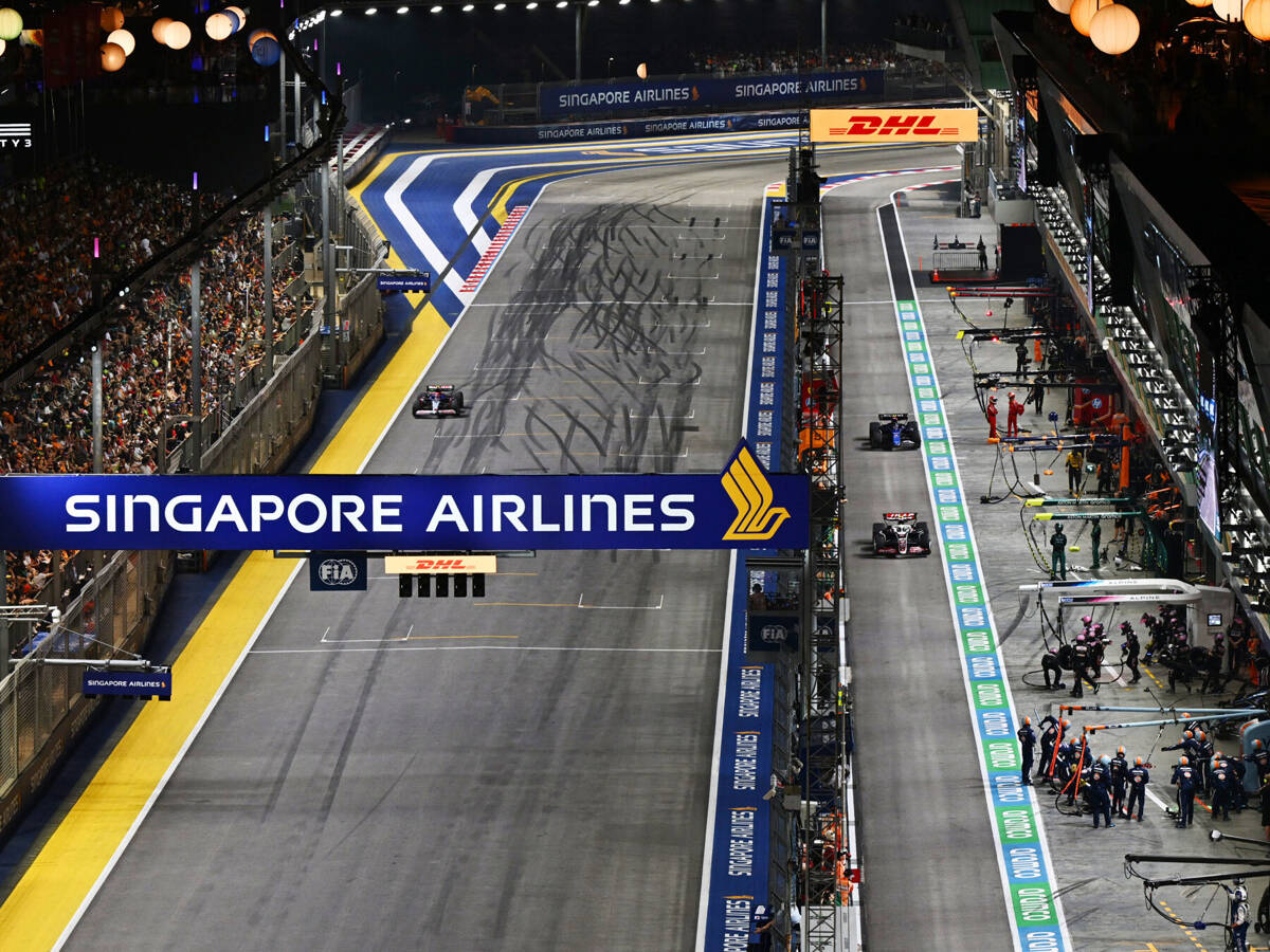Mehr Spannung? FIA testet angehobenes Tempolimit in der Singapur-Boxengasse