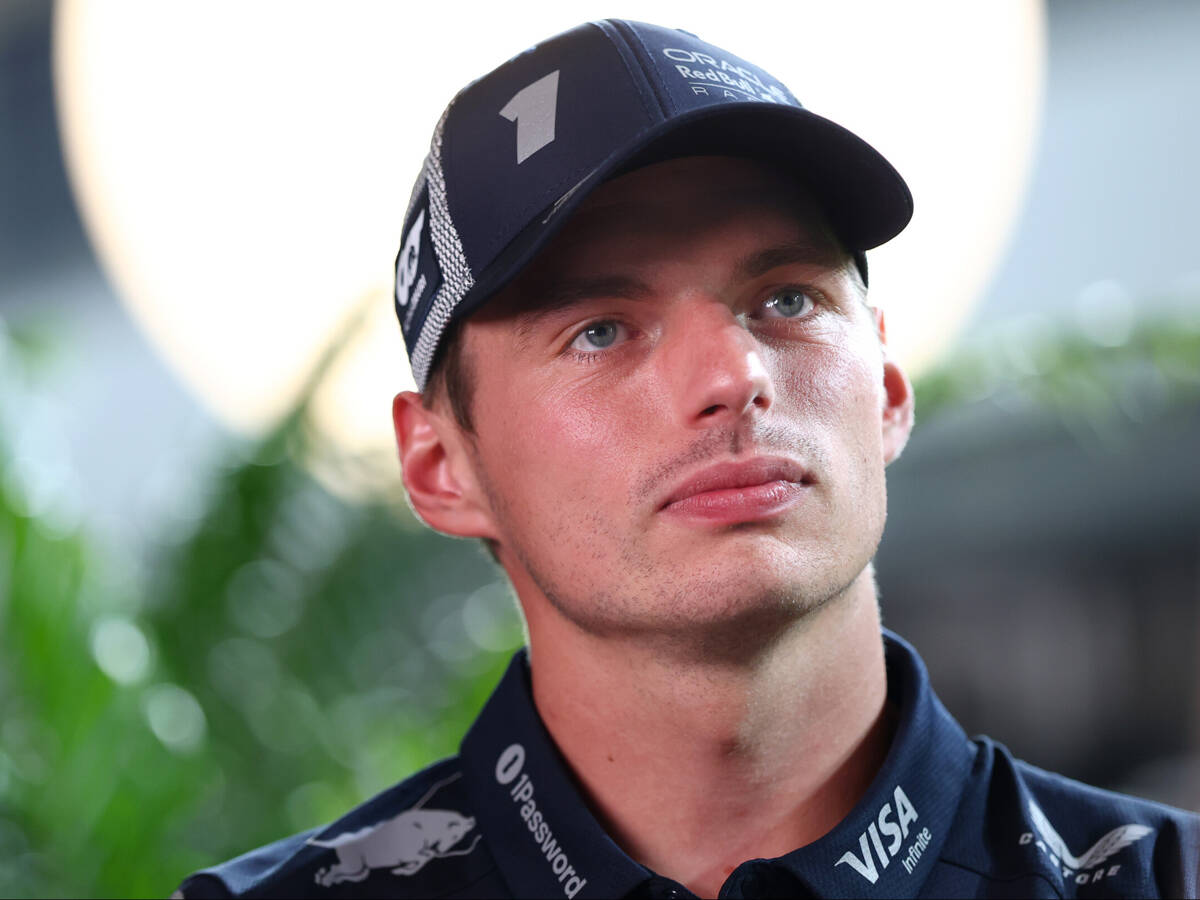 Verstappen vor Singapur: McLaren-Dominanz ist nicht plötzlich weg