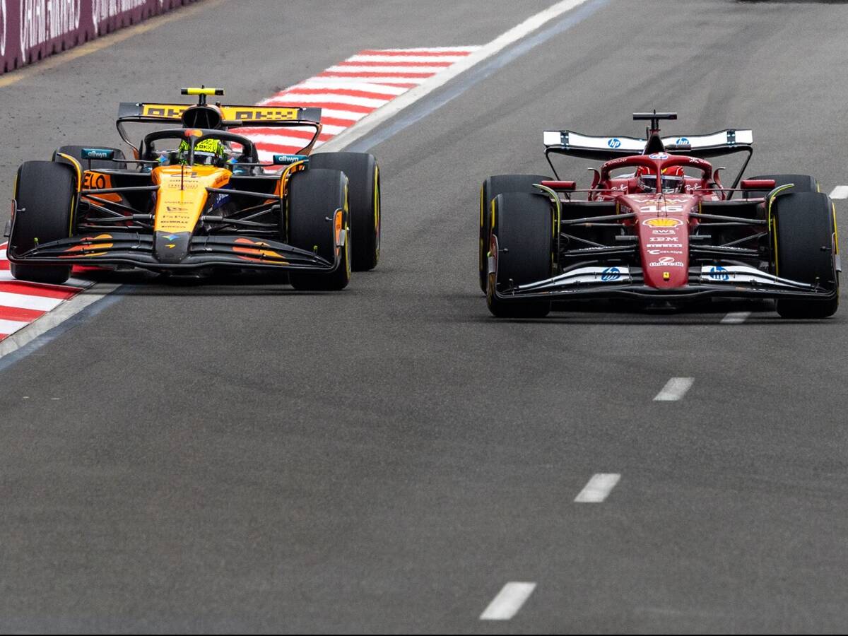 Formel 1 Singapur: Leclerc räumt Norris ab – in der Boxengasse!
